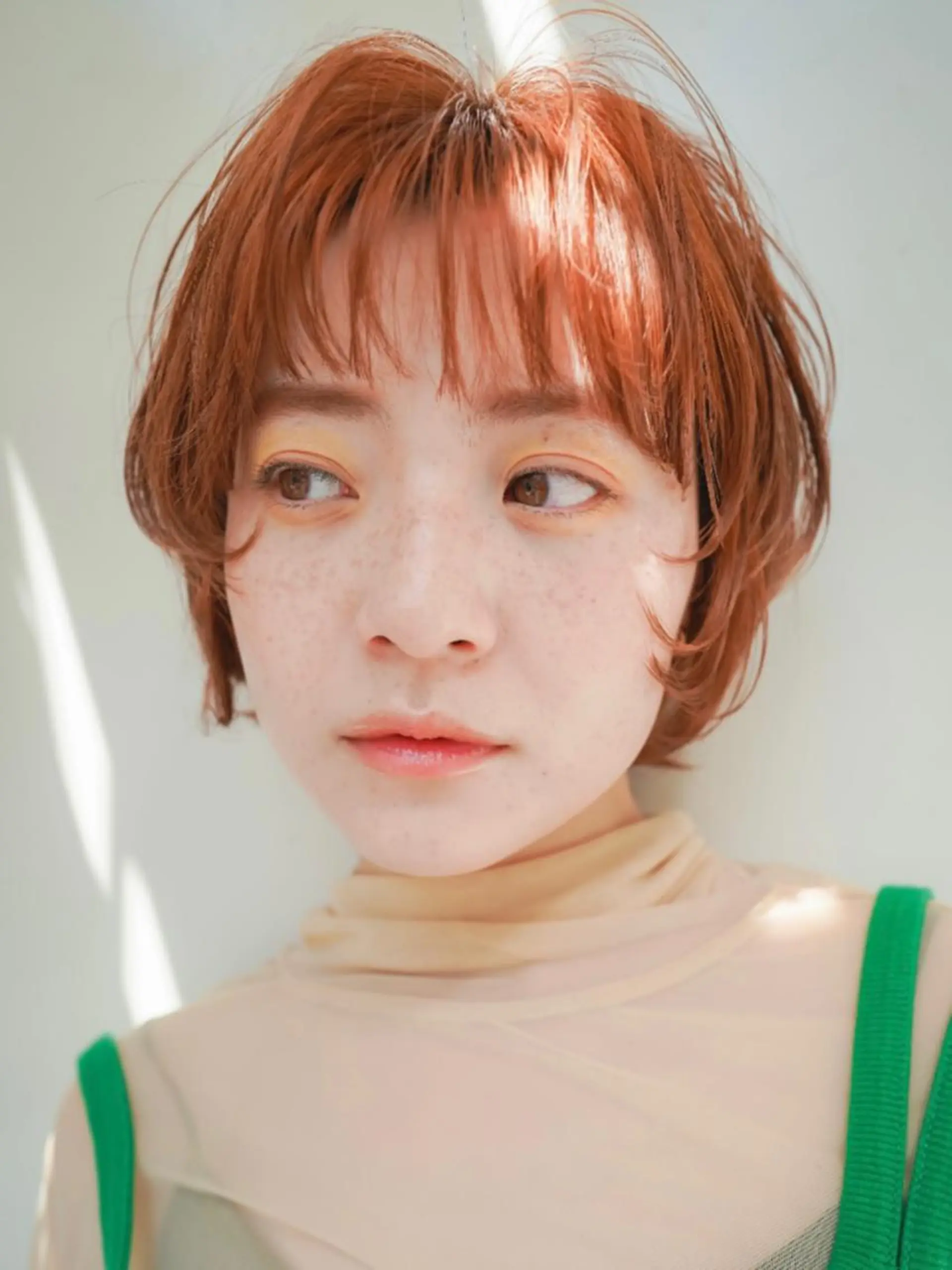 ミディアム カラー 韓国風ヘア ウルフカット ヘアカラー ヘアセット Masena所属・💎韓国風レイヤー /ボブ💎Namiのヘアスタイル