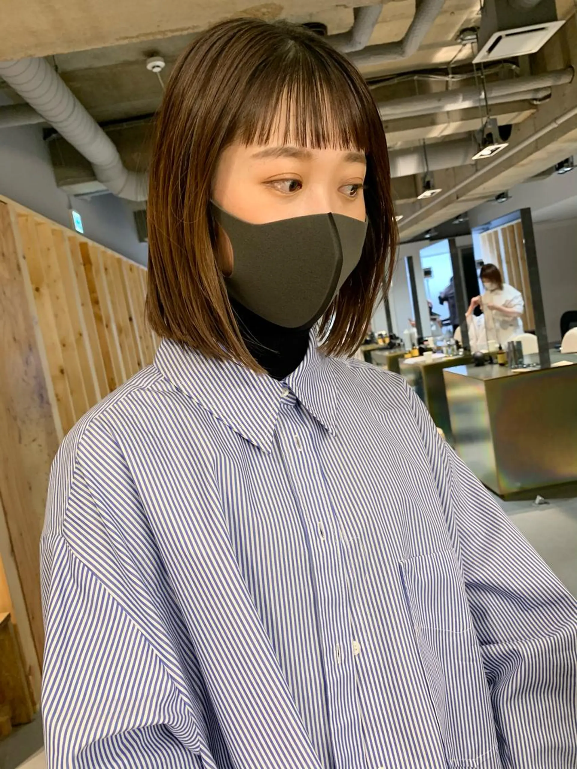 ミディアム カラー オン眉 tension 【テンション】のヘアスタイル