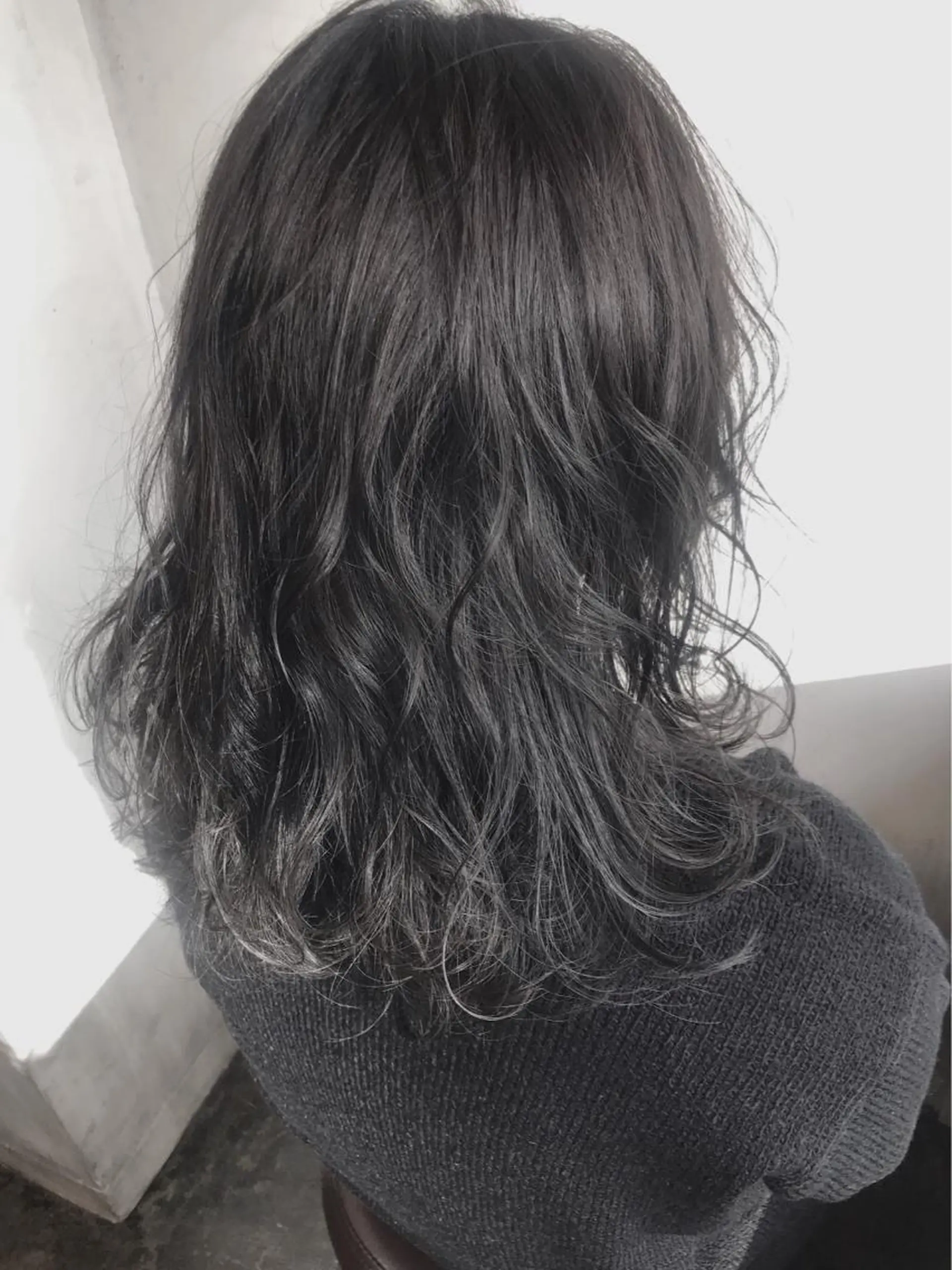 セミロング ヘアカラー トリートメント 韓国 / 中国ヘア 🦋Noniのヘアスタイル