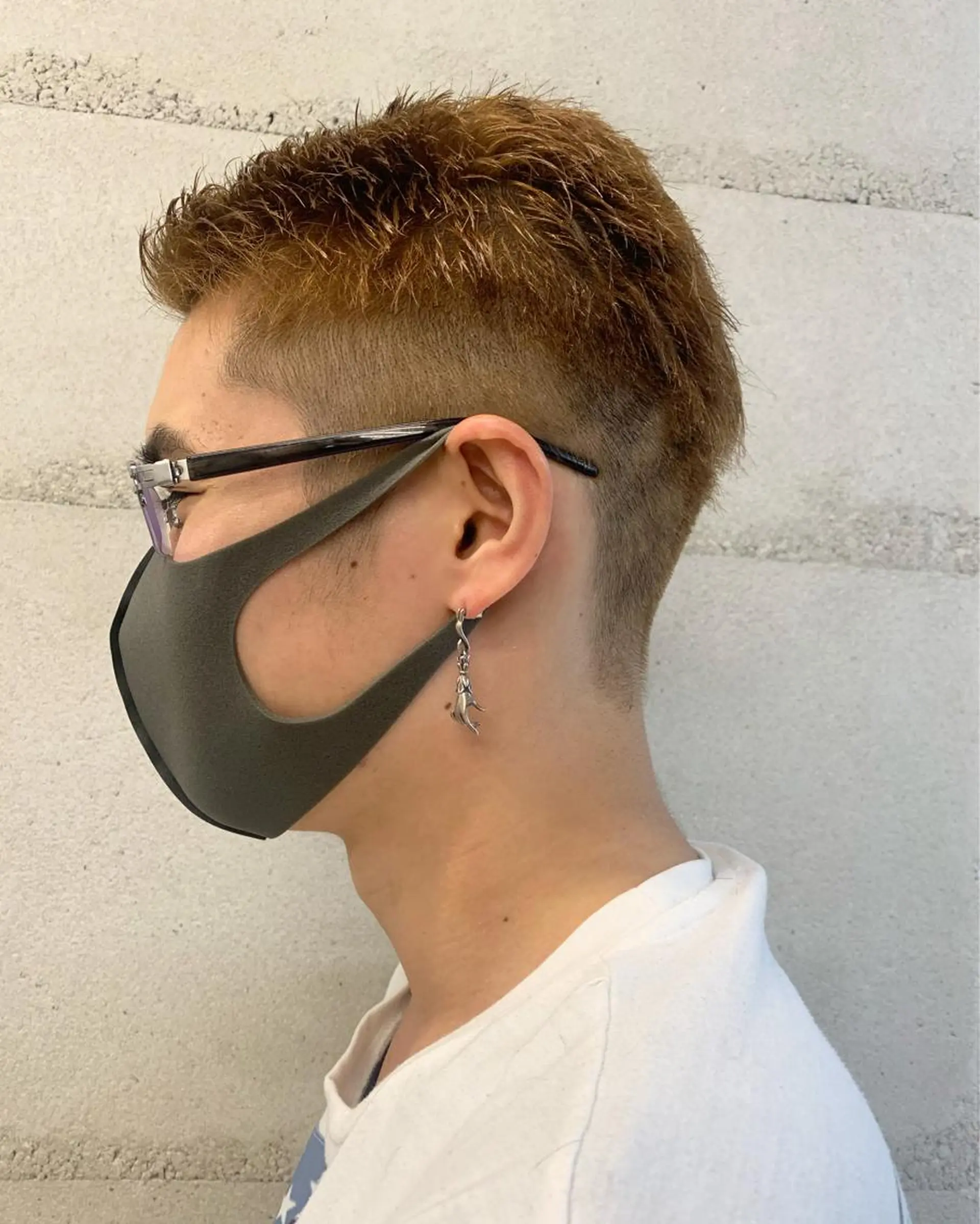 ショート カラー 透明感/オリーブ/ グレージュ/YUKAのヘアスタイル