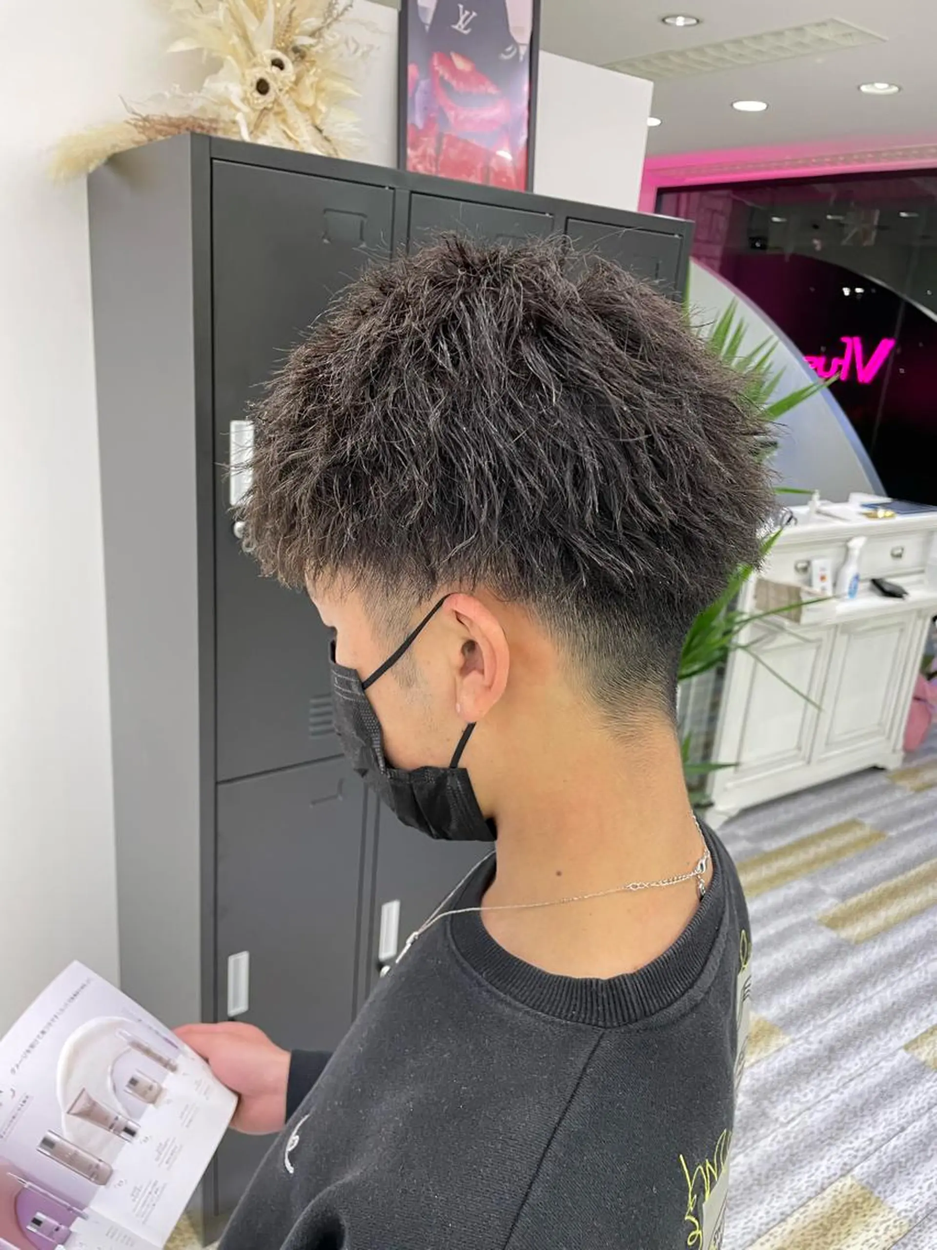 ショート パーマ メンズ カット パーマ 【メンズ特化】岩瀬 武【メンズパーマ】のヘアスタイル