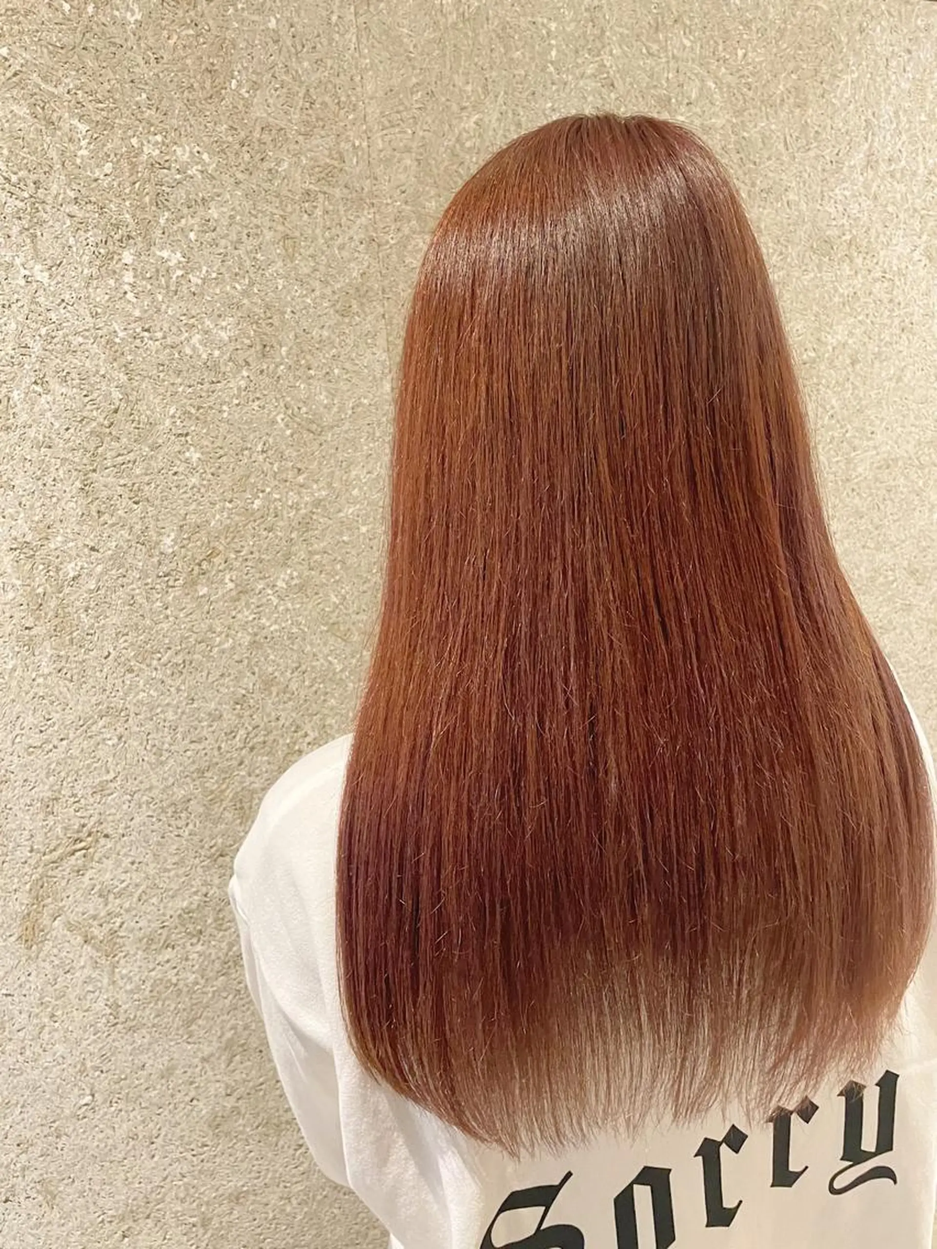 ロング カラー ケアブリーチ /髪質 改善/古橋圭史郎のヘアスタイル