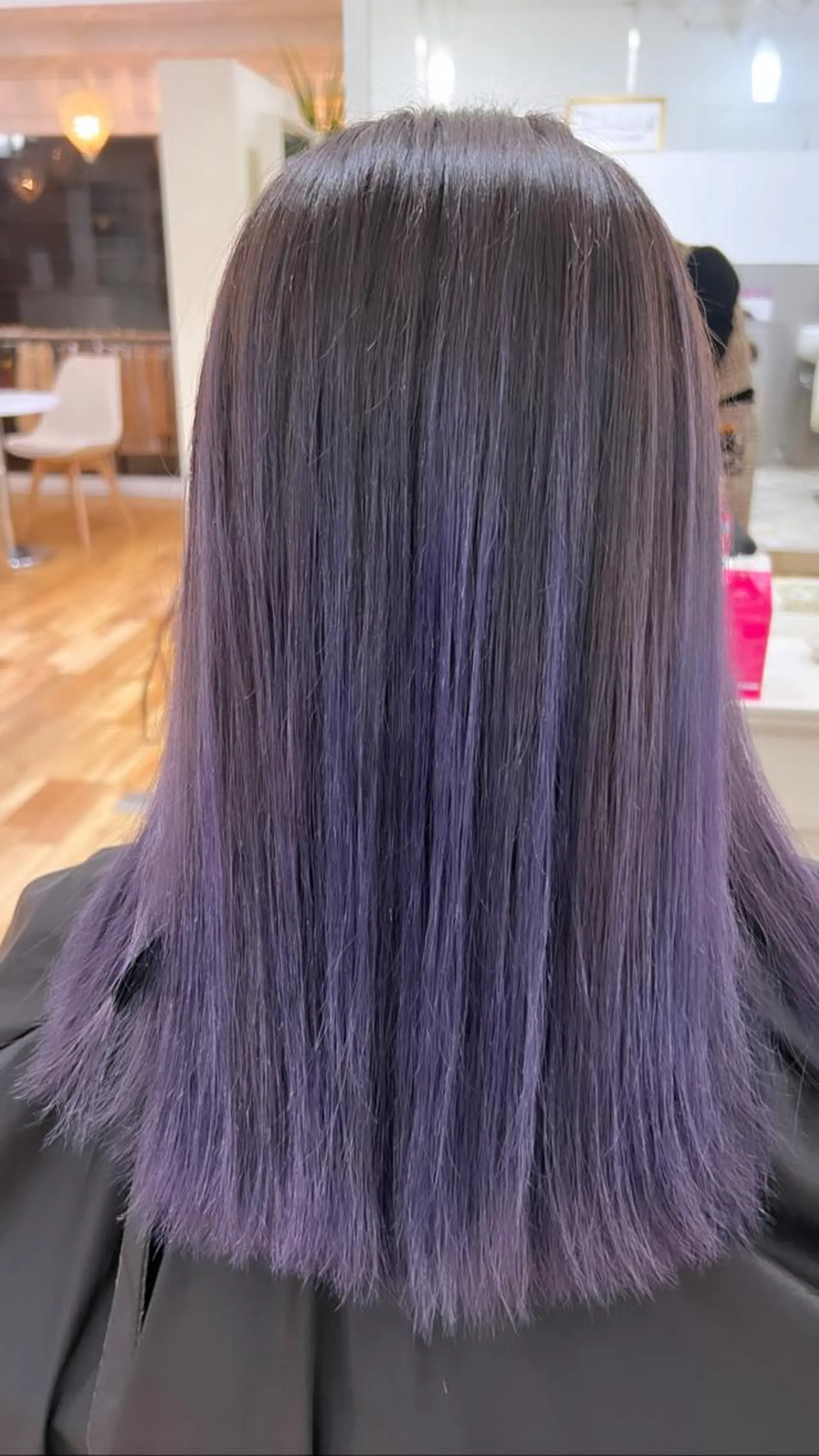 ミディアム カラー 笹江 瑞穂のヘアスタイル