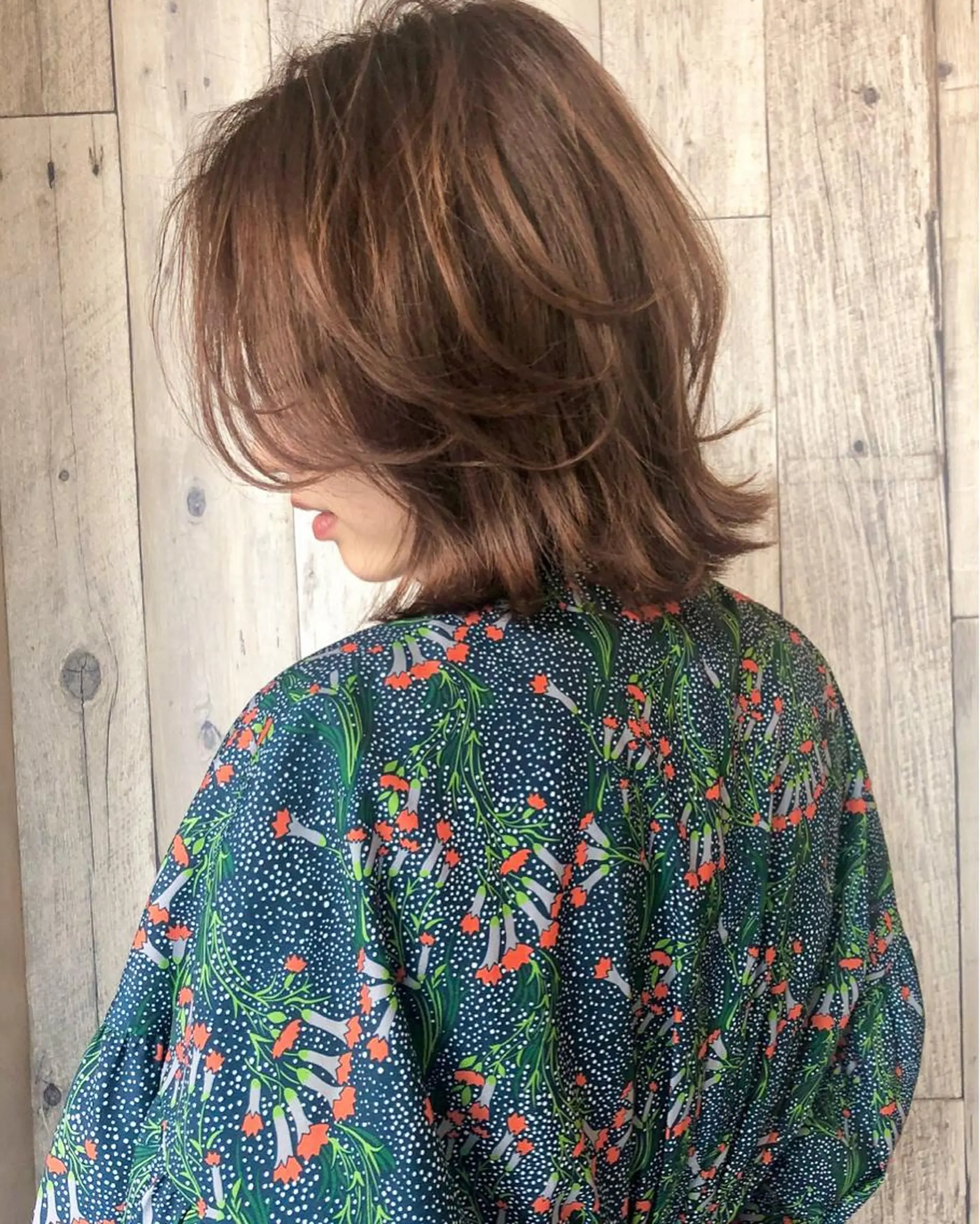 ショート くびれヘア 💗艶カラー💗 CECILのヘアスタイル