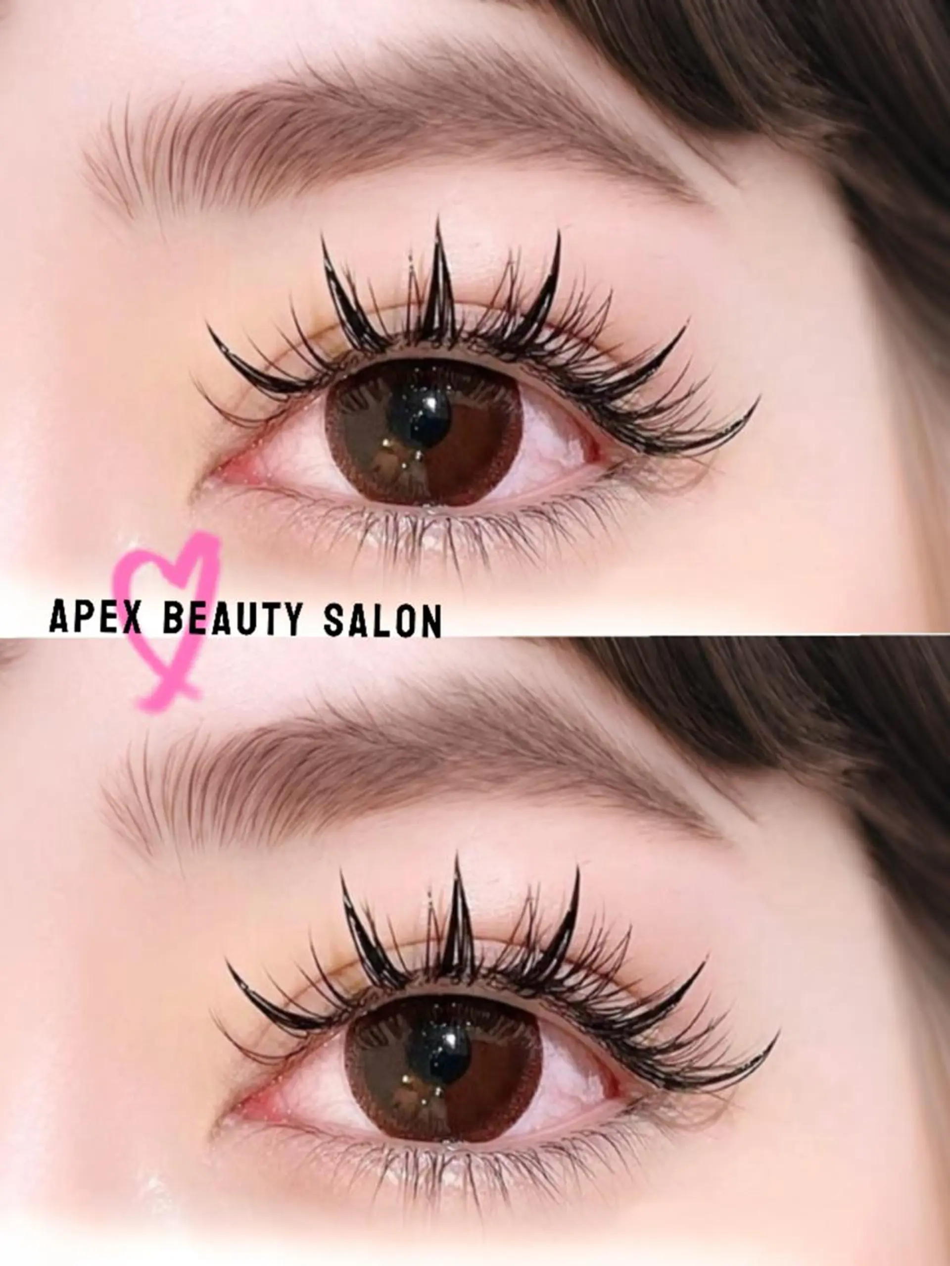 マツエク・マツパ APEX SALONのマツエク・マツパデザイン