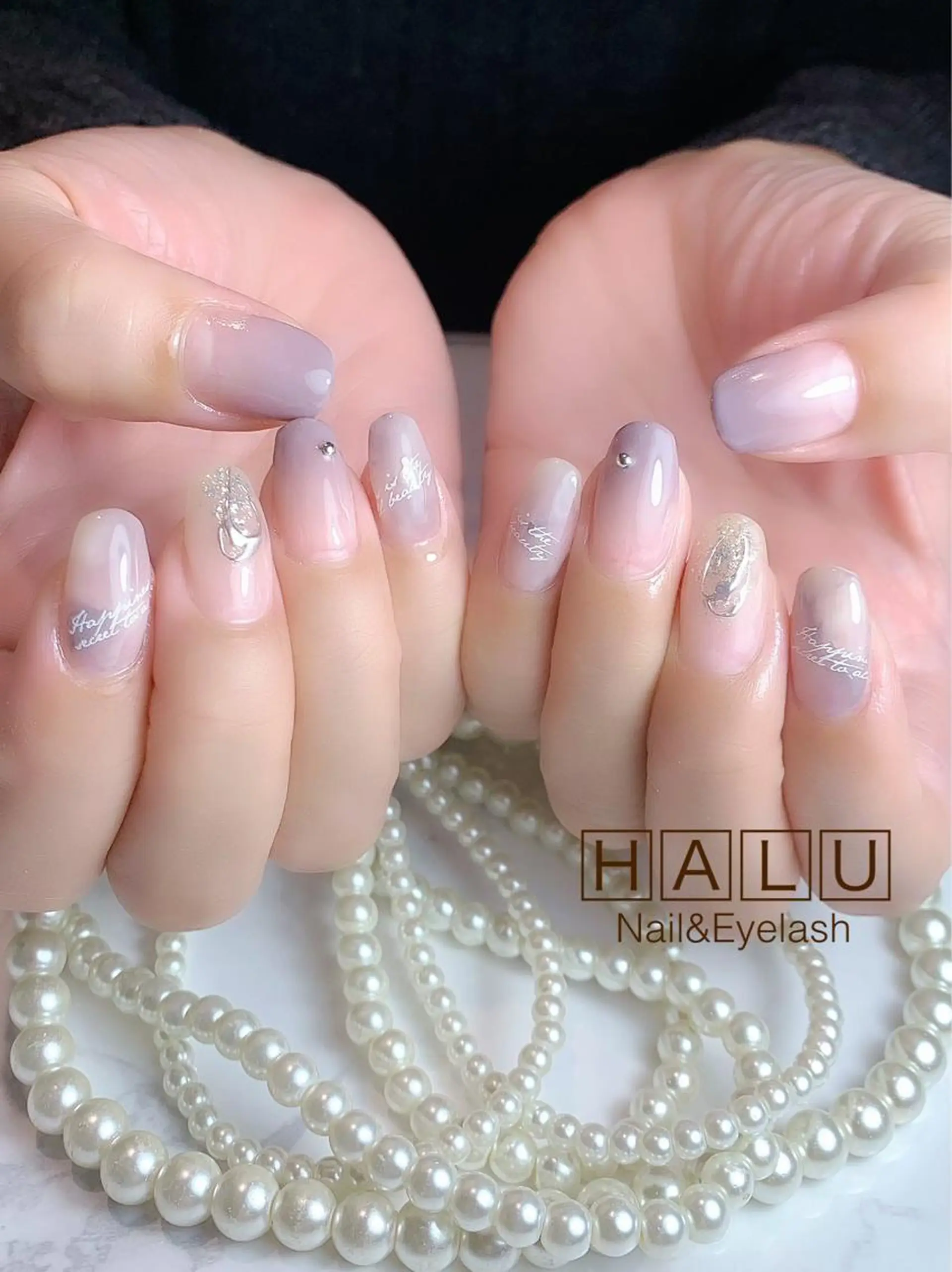 ネイル ニュアンスネイル HALU ハルのネイルデザイン