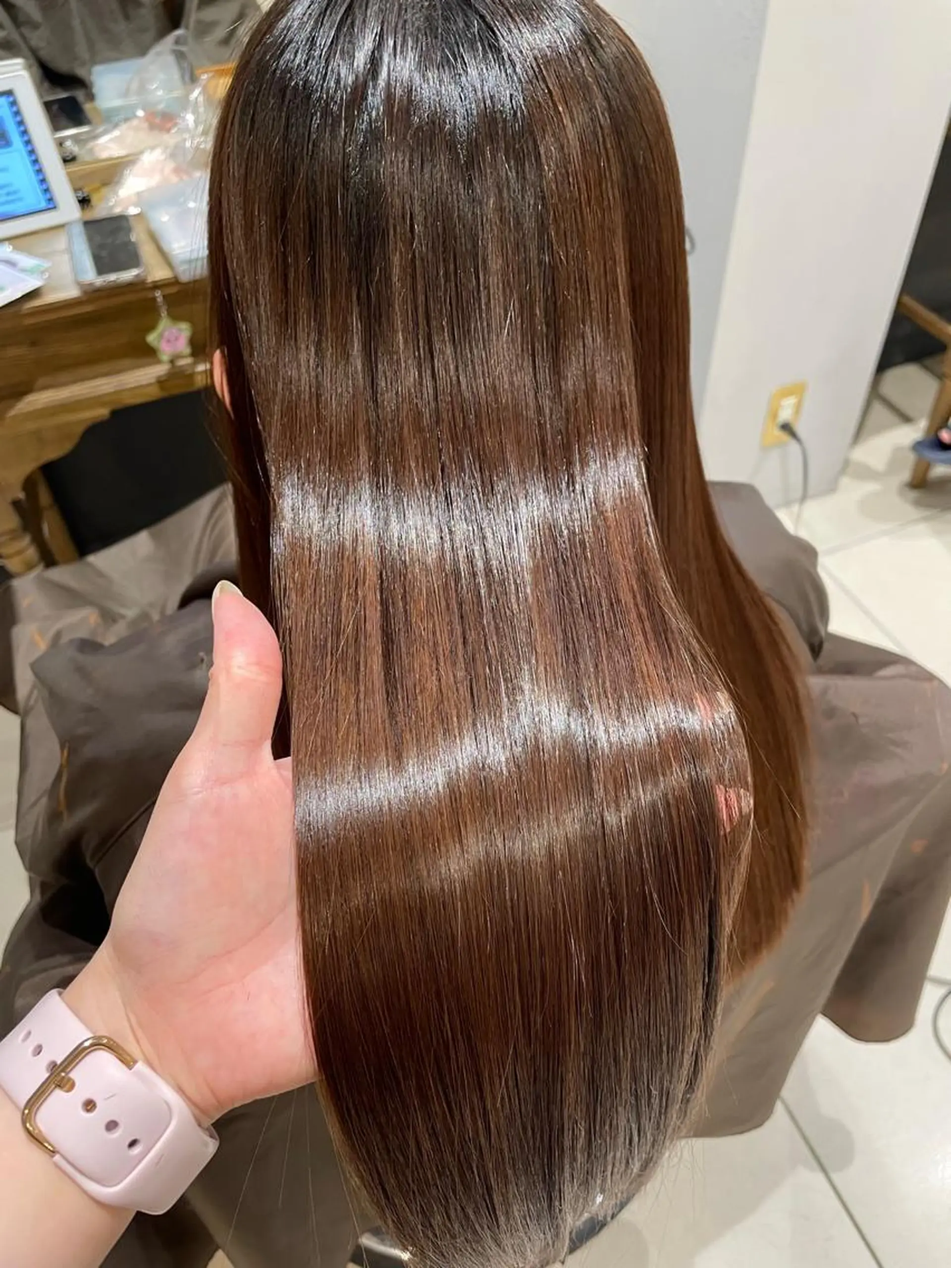 ロング 髪質改善 茂木 結希のヘアスタイル