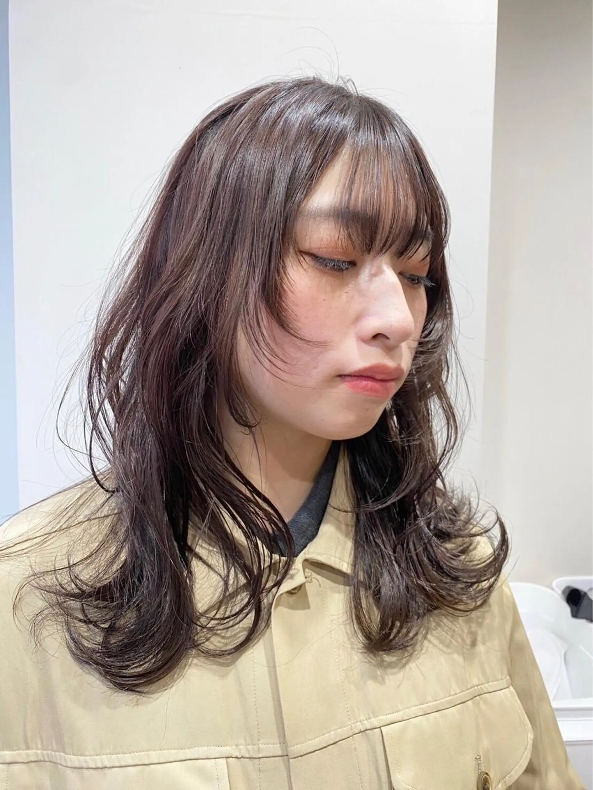 ミディアム CUORE所属・mayu ○のヘアスタイル