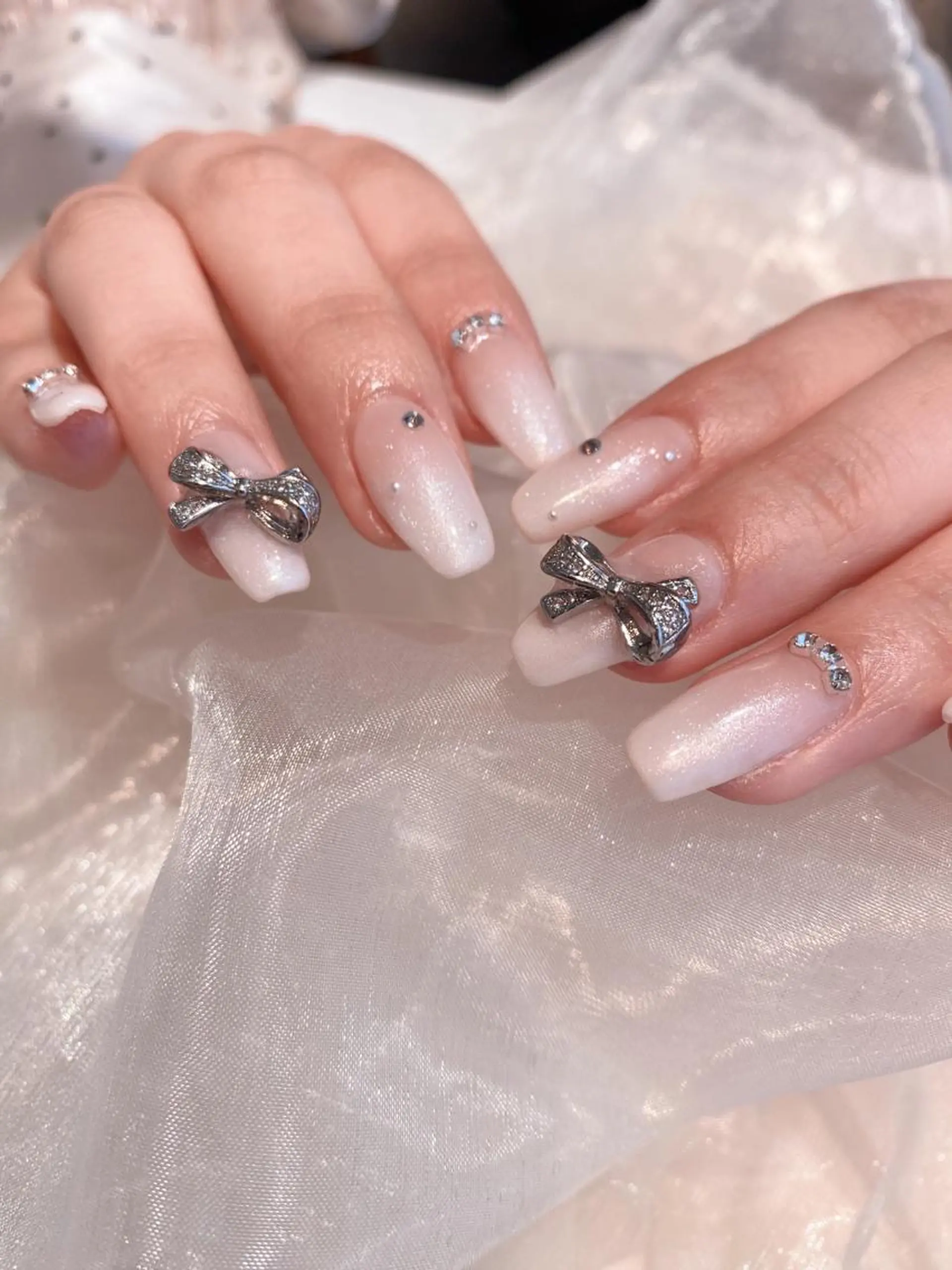 ネイル ハンドネイル 𝐘𝐔𝐊𝐈 💖のネイルデザイン