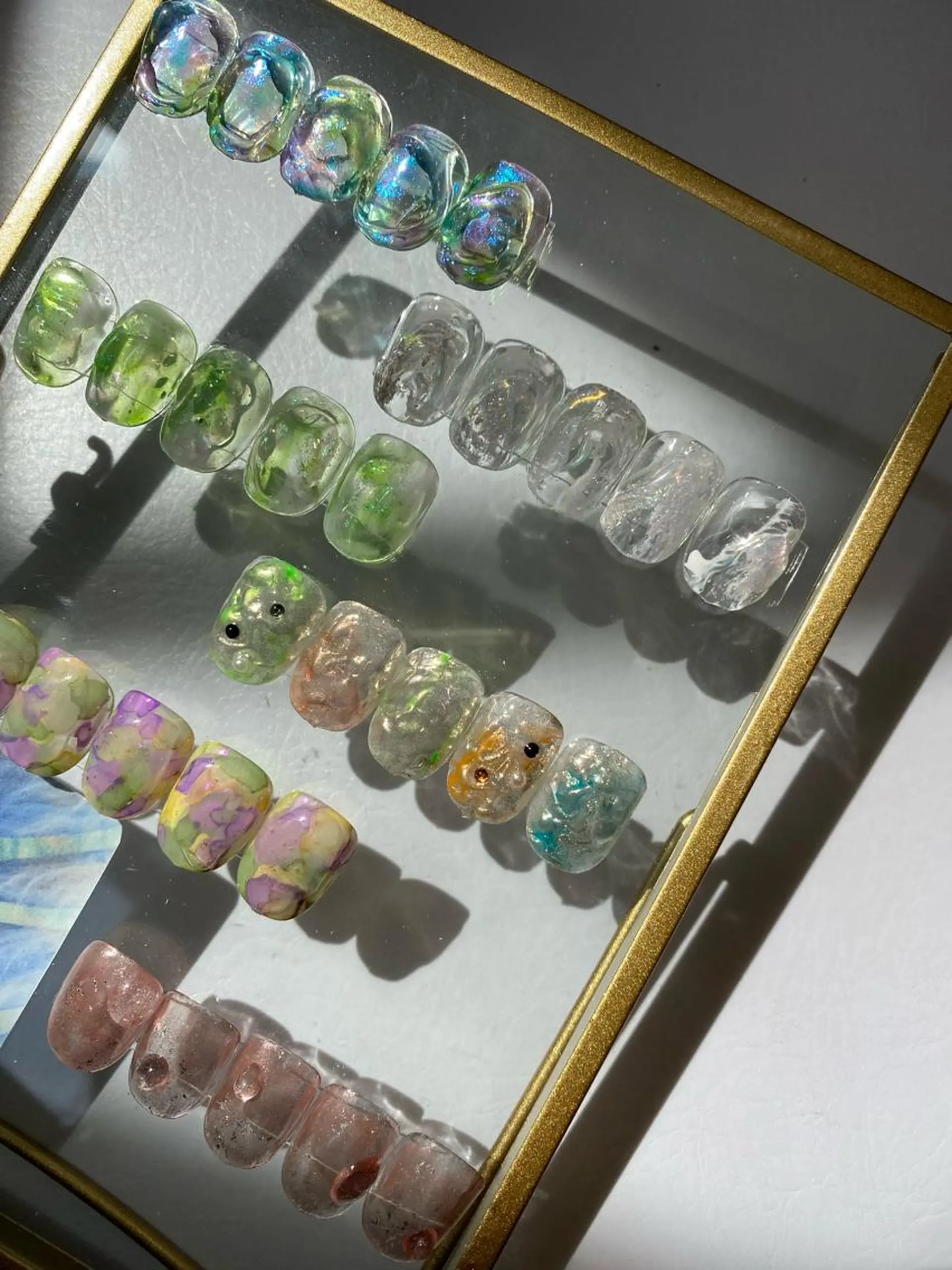 ネイル オーロラネイル マグネットネイル メンズネイル ニュアンスネイル オフィスネイル 草加ニュアンスネイル 🌚hersのネイルデザイン