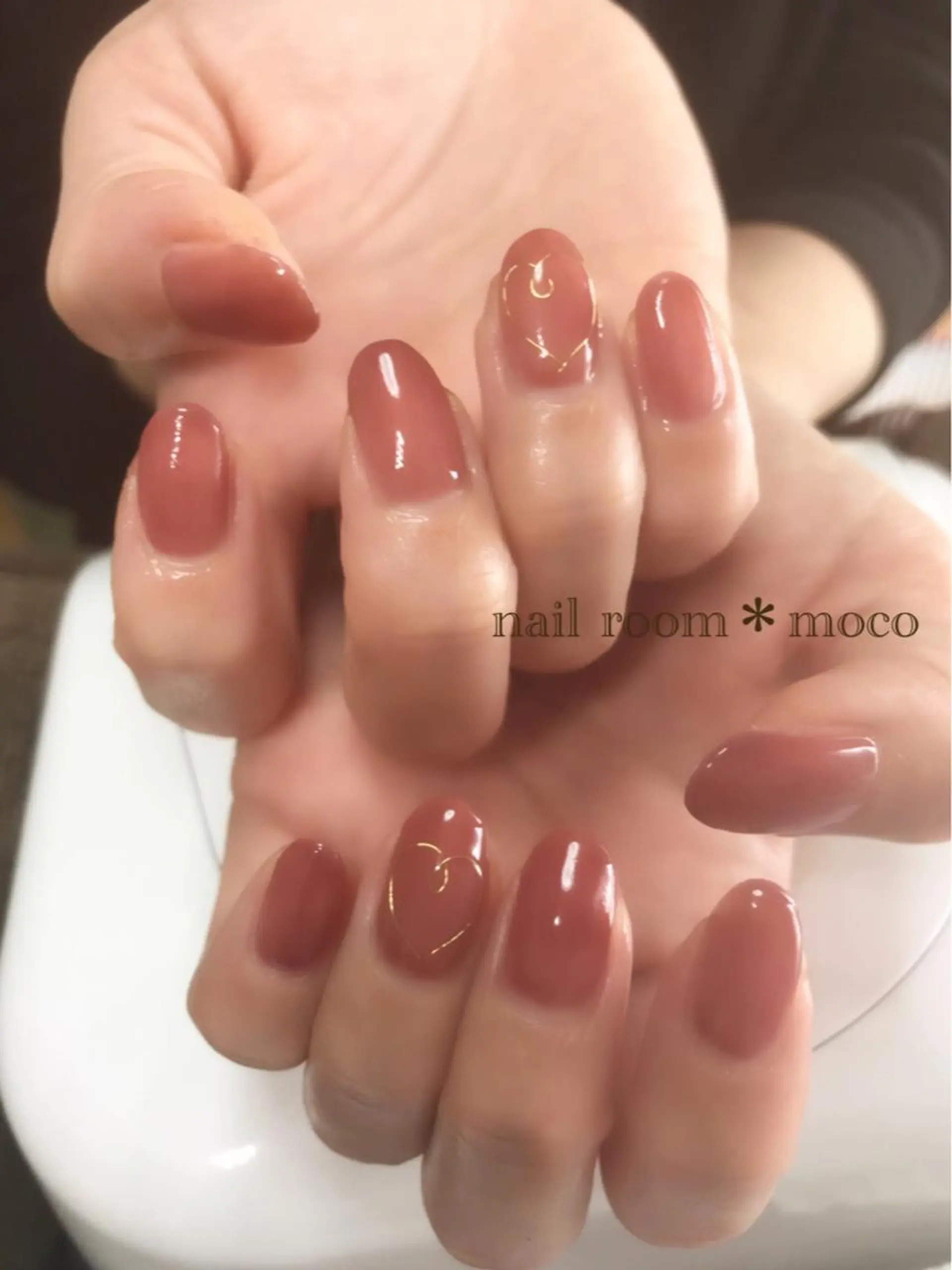 ネイル ニュアンスネイル ハンドネイル nailroom mocoのネイルデザイン