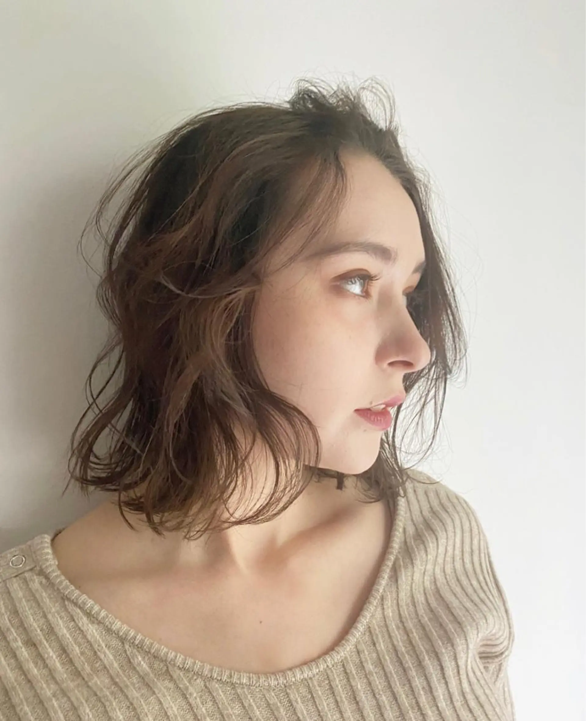 ショート ボブ 外国人風カラー ヘアカラー トリートメント scene.池袋所属・scene. haraのヘアスタイル