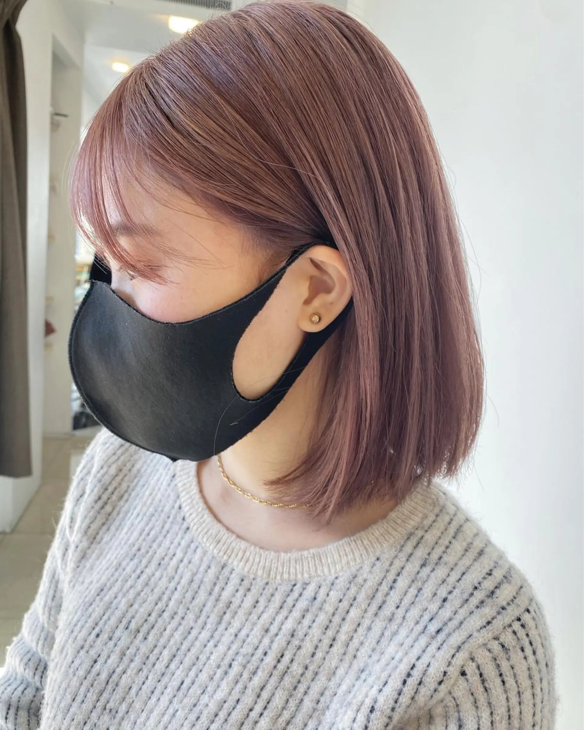 ミディアム ୨୧柔らかいカラー nozomi ୨୧のヘアスタイル