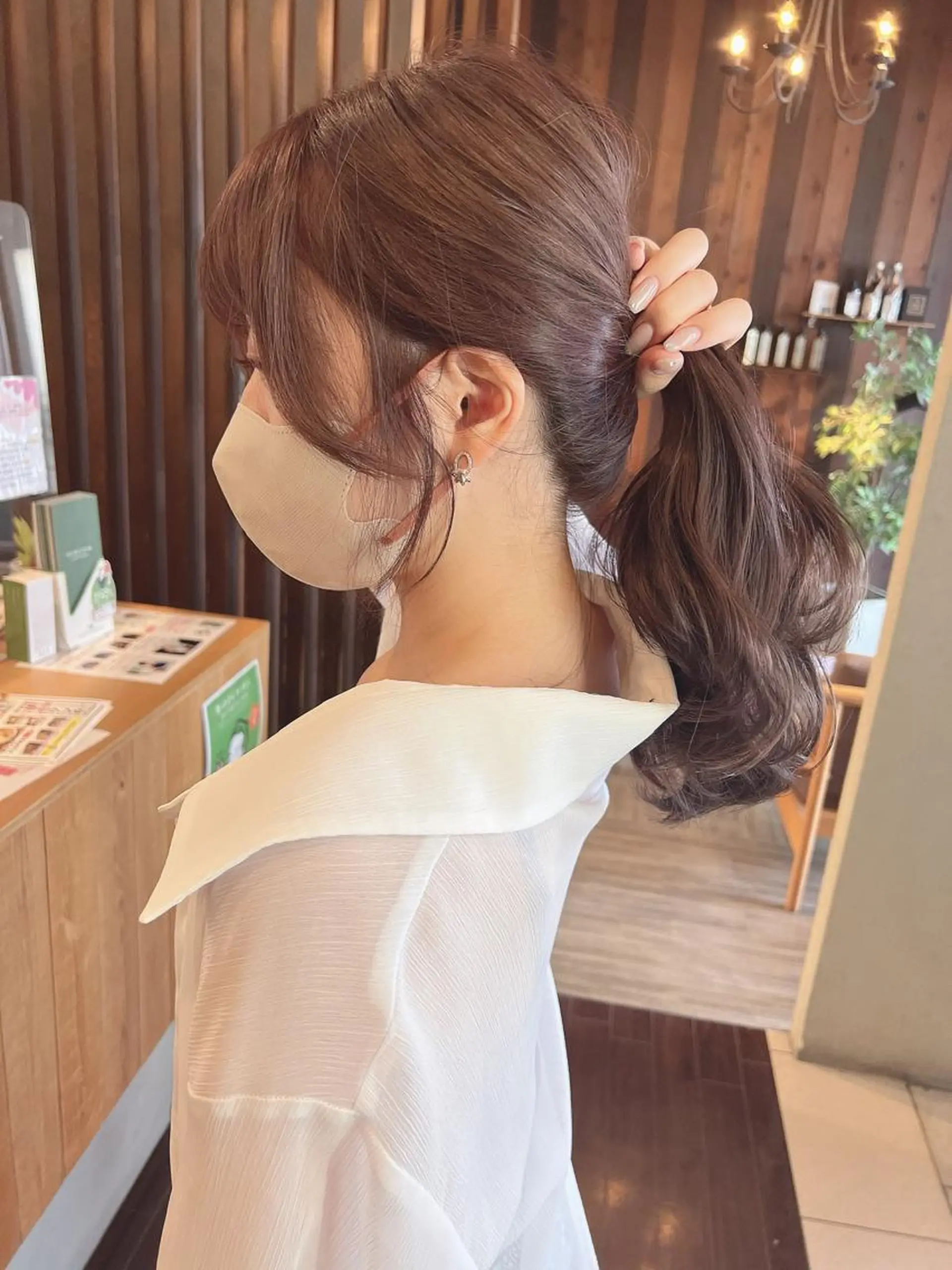 セミロング 具志 正太のヘアスタイル