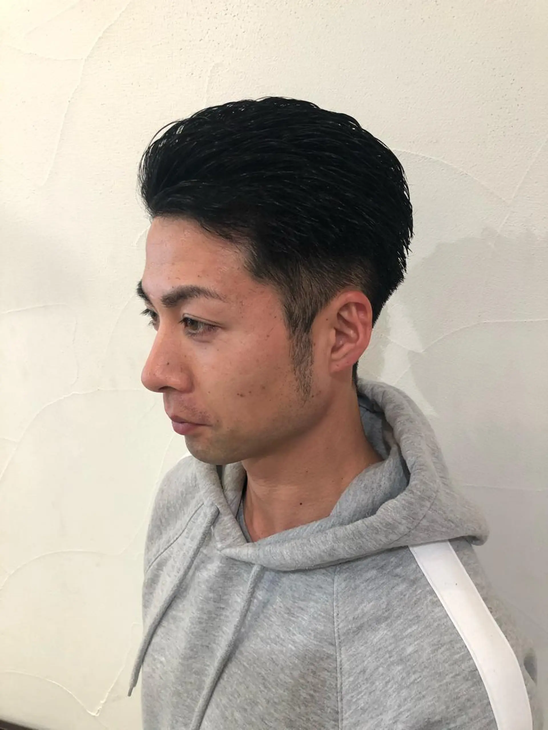 ショート カラー パーマ メンズ カット メンズサロン💈 吉岡陽【中野】のヘアスタイル