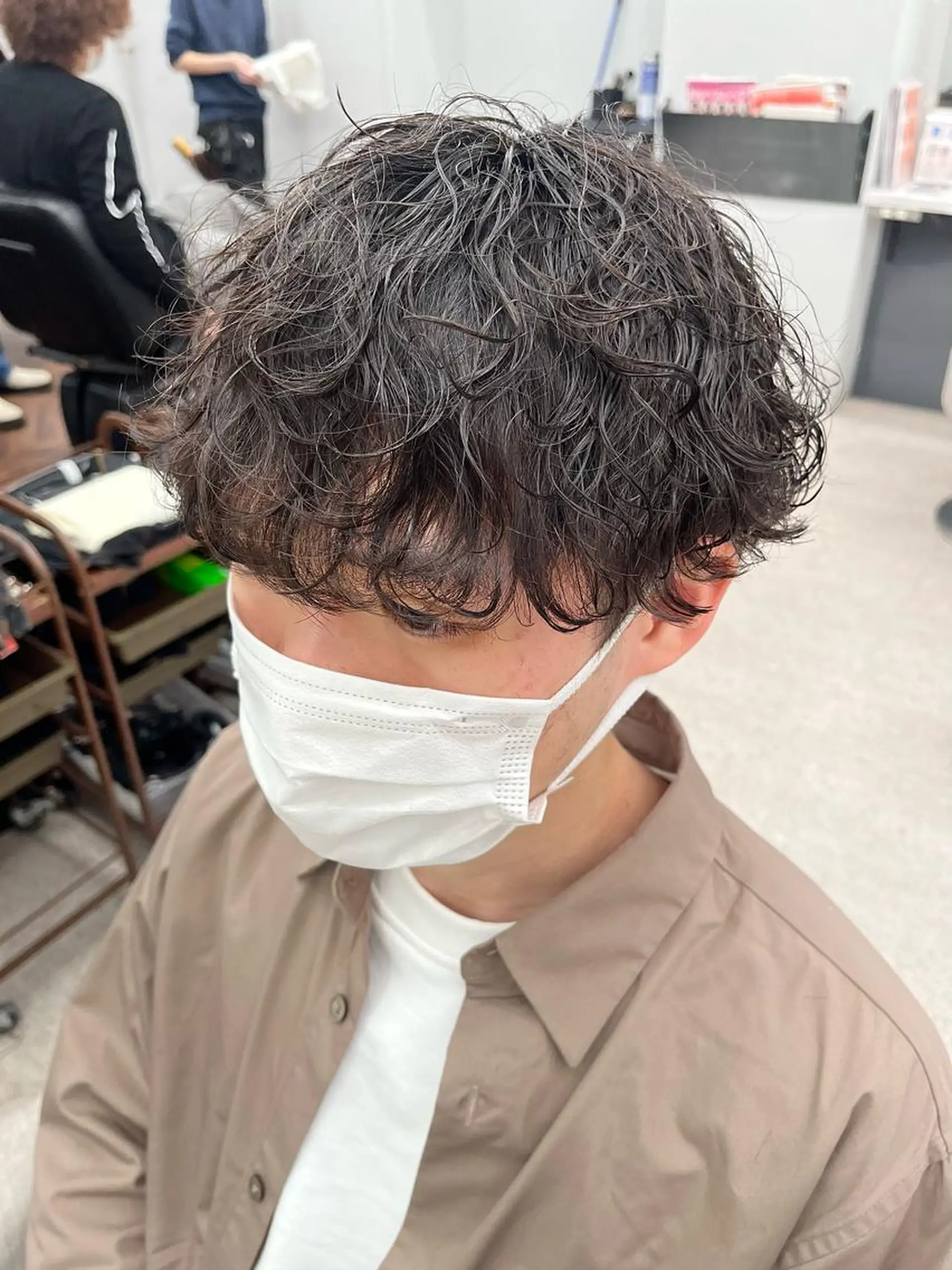 パーマ メンズ 🍐シャドウパーマ メンズ特化/守岡🍐のヘアスタイル