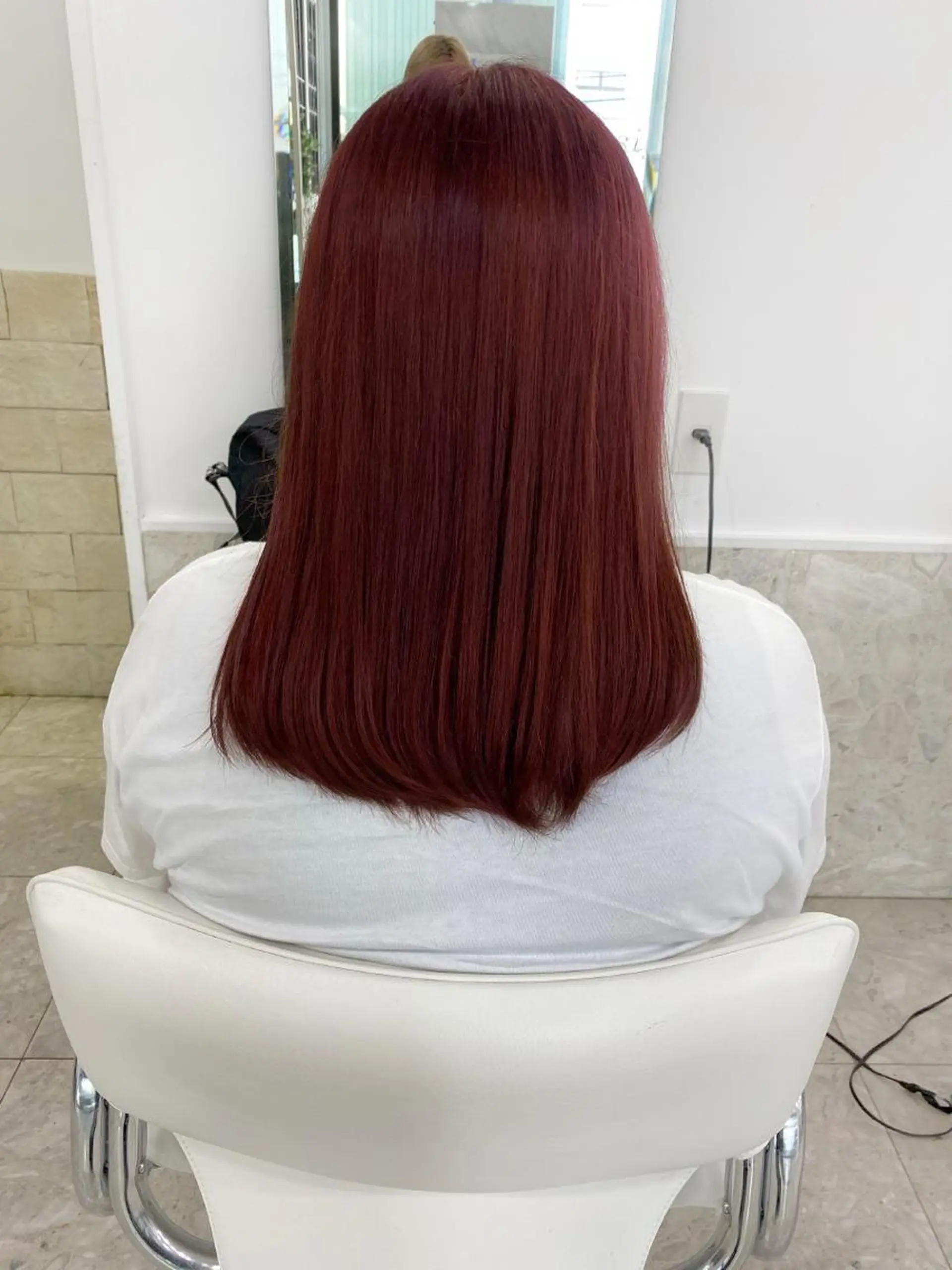 ミディアム カラー ダブルカラー 🧸縮毛矯正特化 金澤 彩香🎀のヘアスタイル