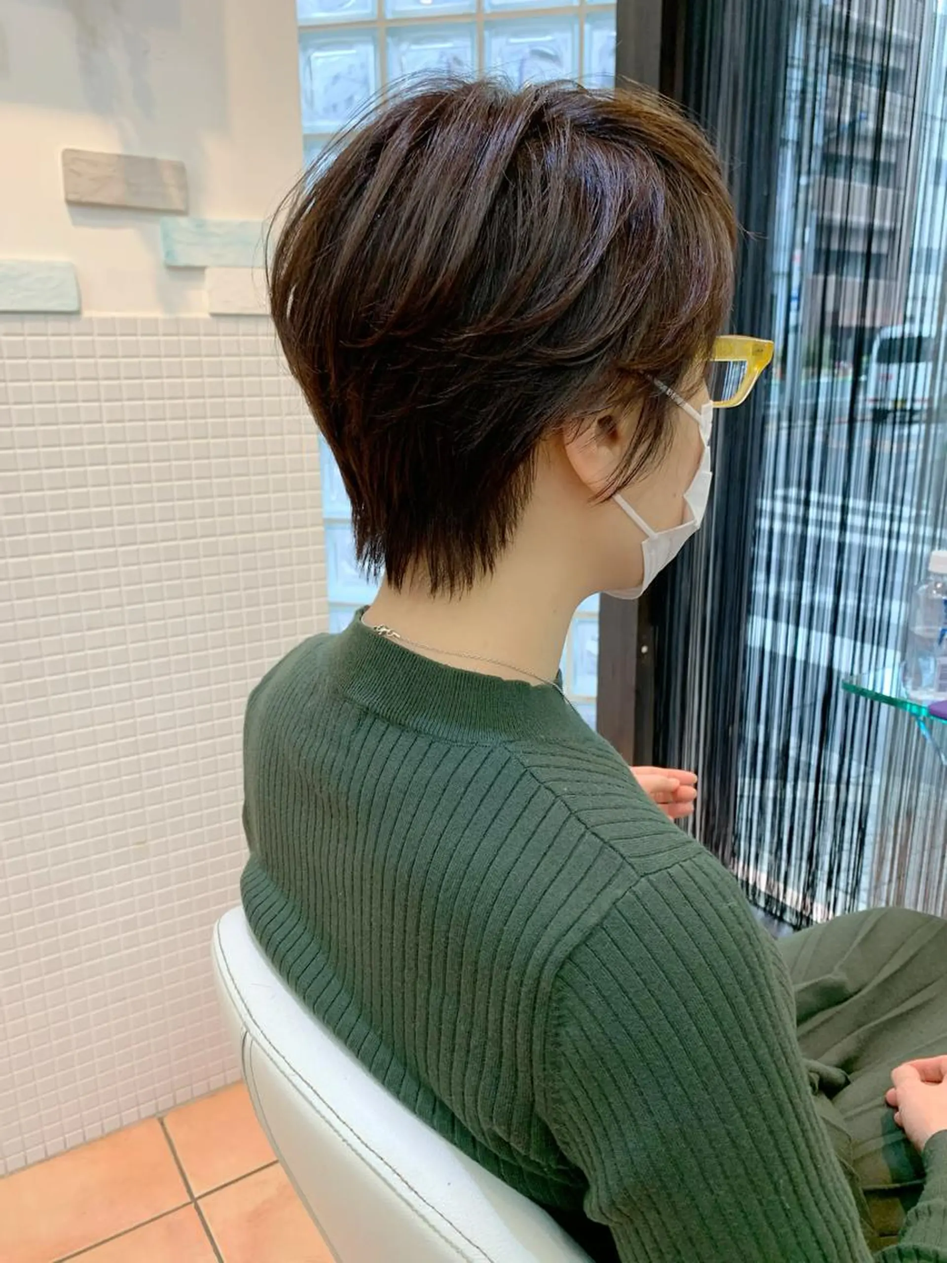 ショート カット ヘアカラー トリートメント 髪質改善 Blumeのヘアスタイル