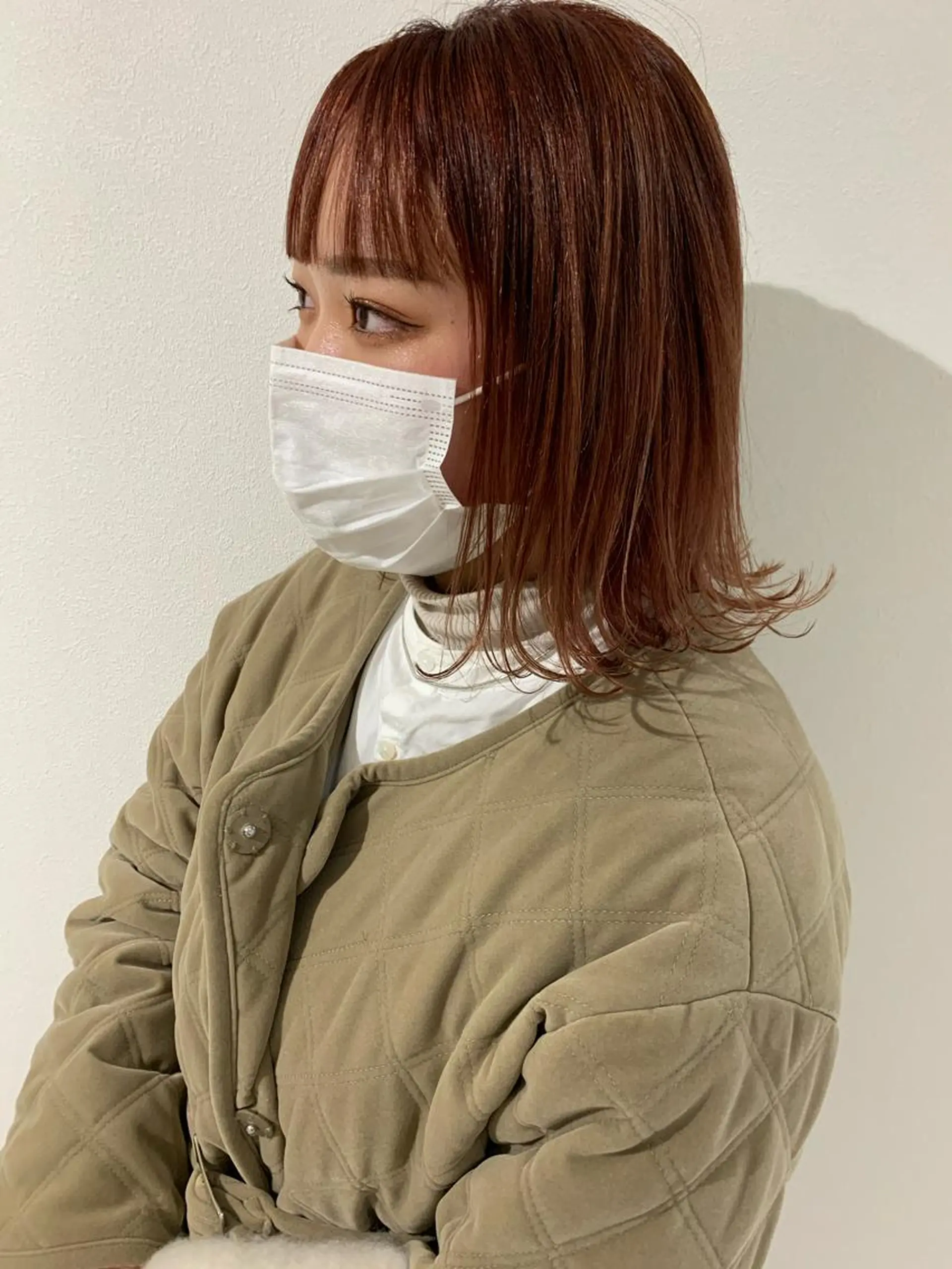 ミディアム カラー ANY／SUE 千葉パーマのヘアスタイル