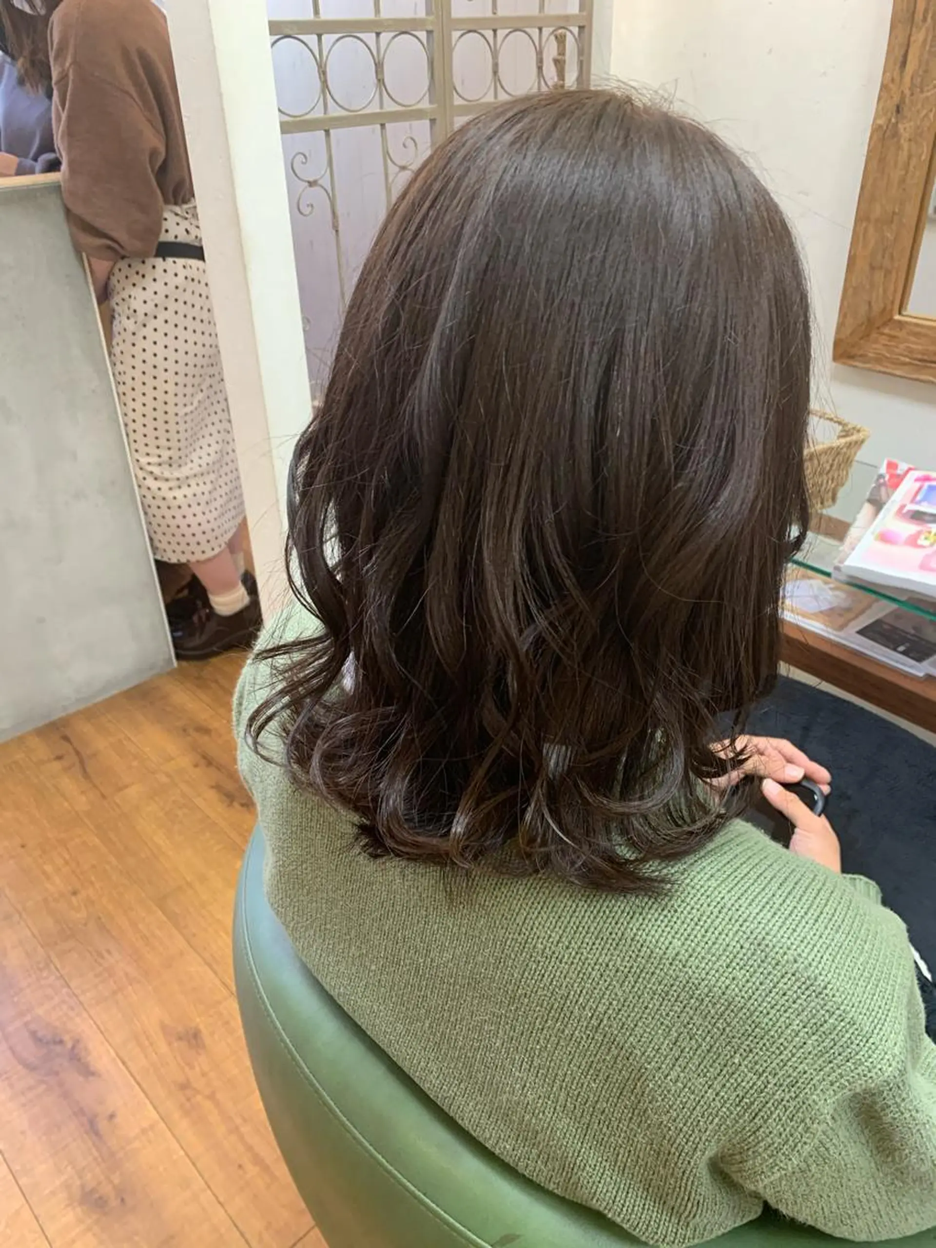 ミディアム カラー march merryのヘアスタイル