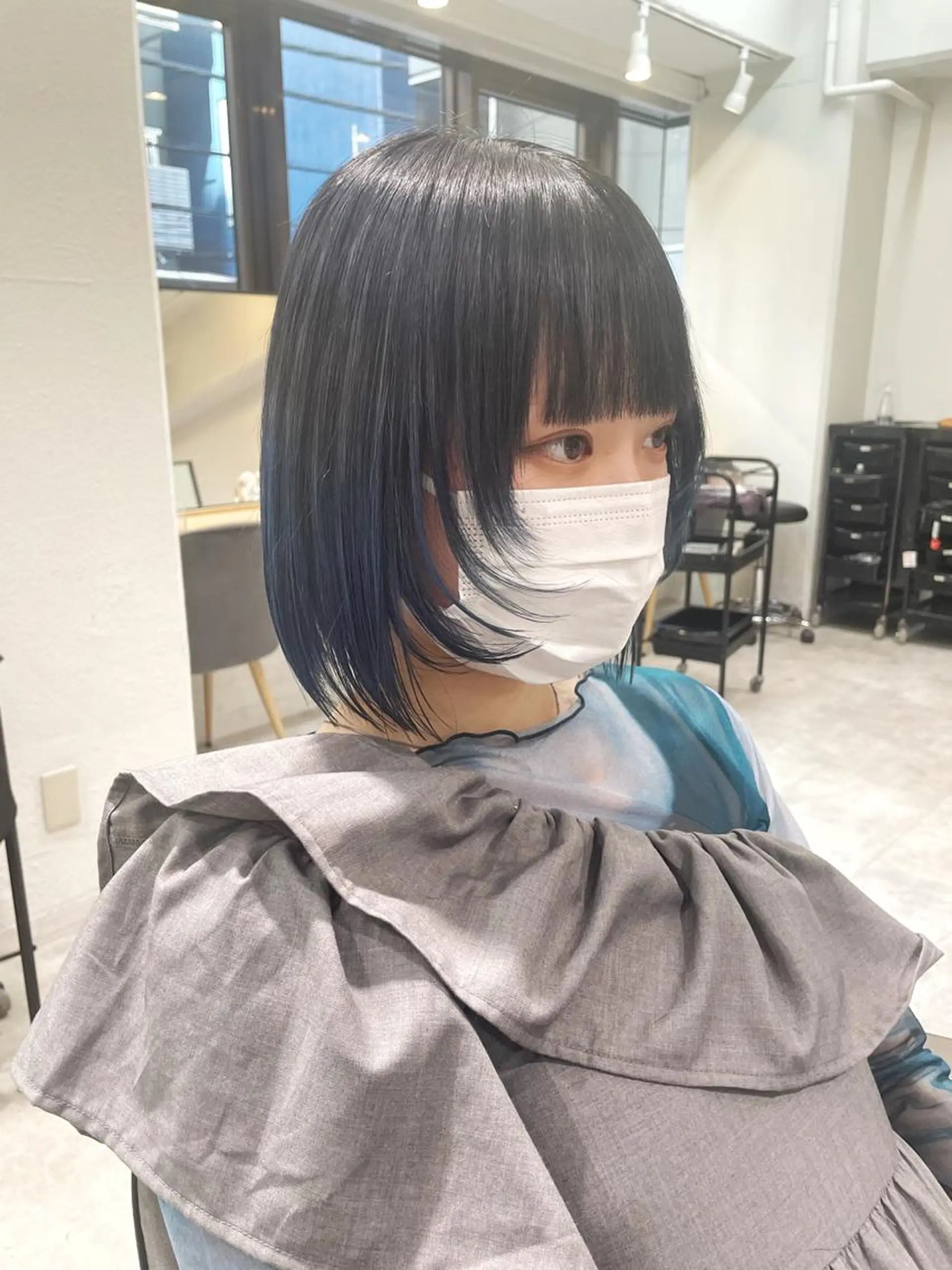 ショート カラー 田中大星 /ボブ 縮毛矯正のヘアスタイル