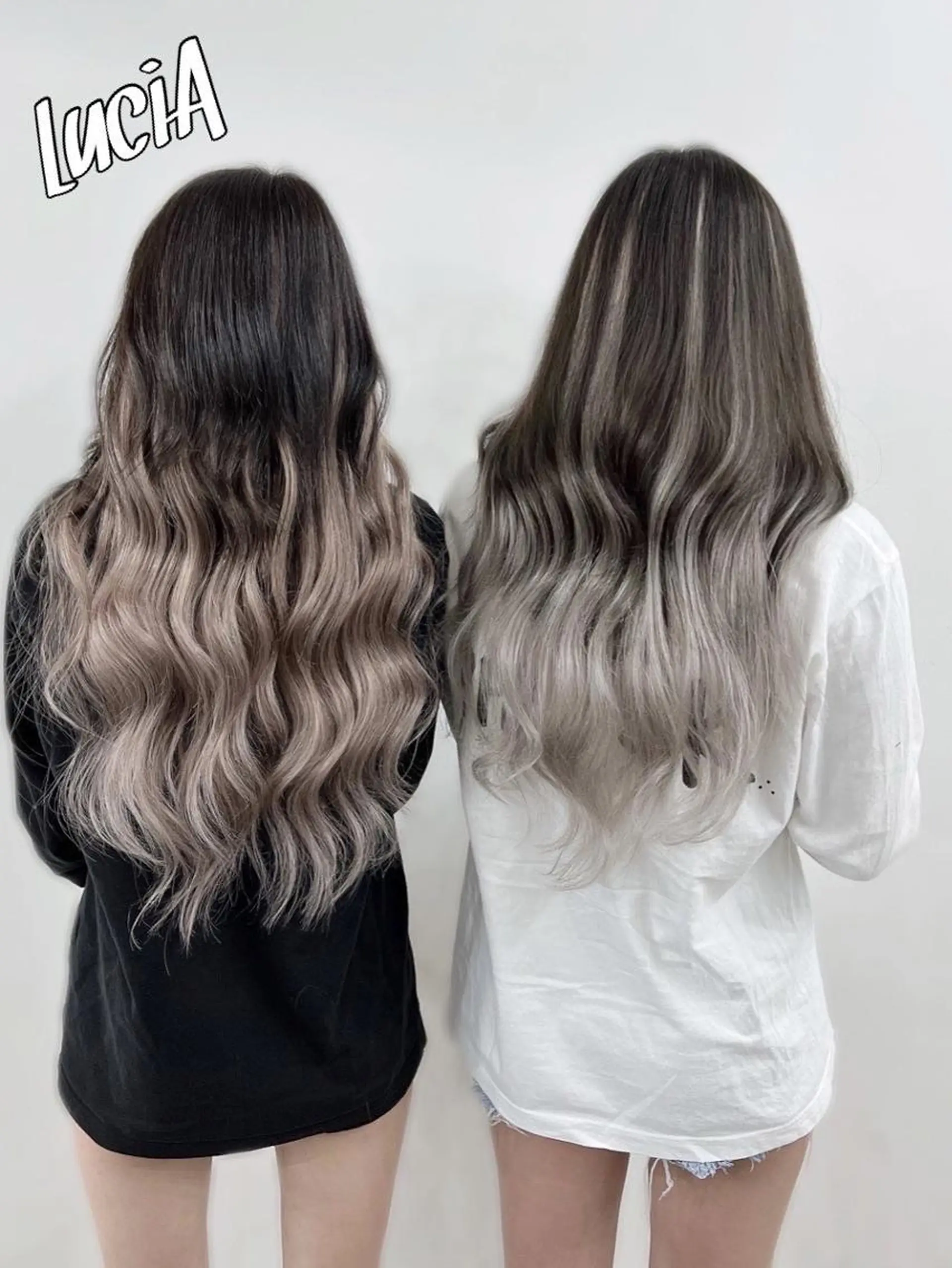 ロング カラー LuciA/エクステ カラーのヘアスタイル