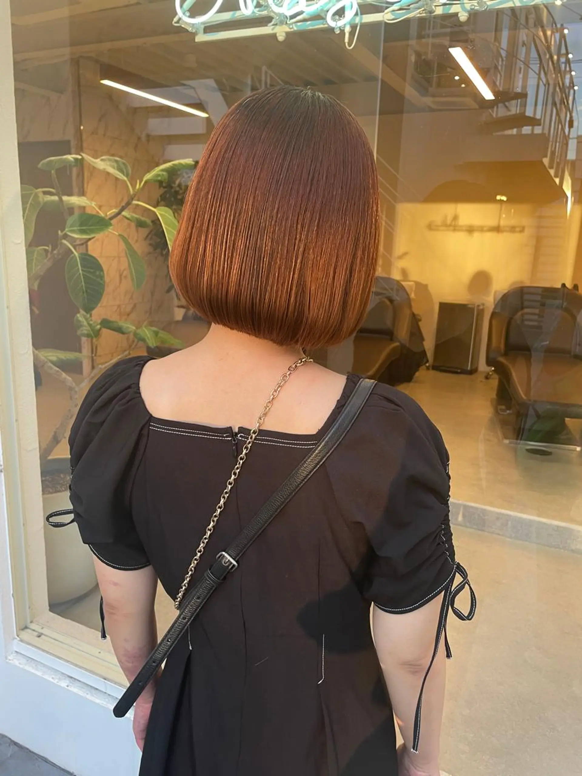 ミディアム 韓国風ヘア 縮毛矯正 Masena所属・💎韓国風レイヤー /ボブ💎Namiのヘアスタイル