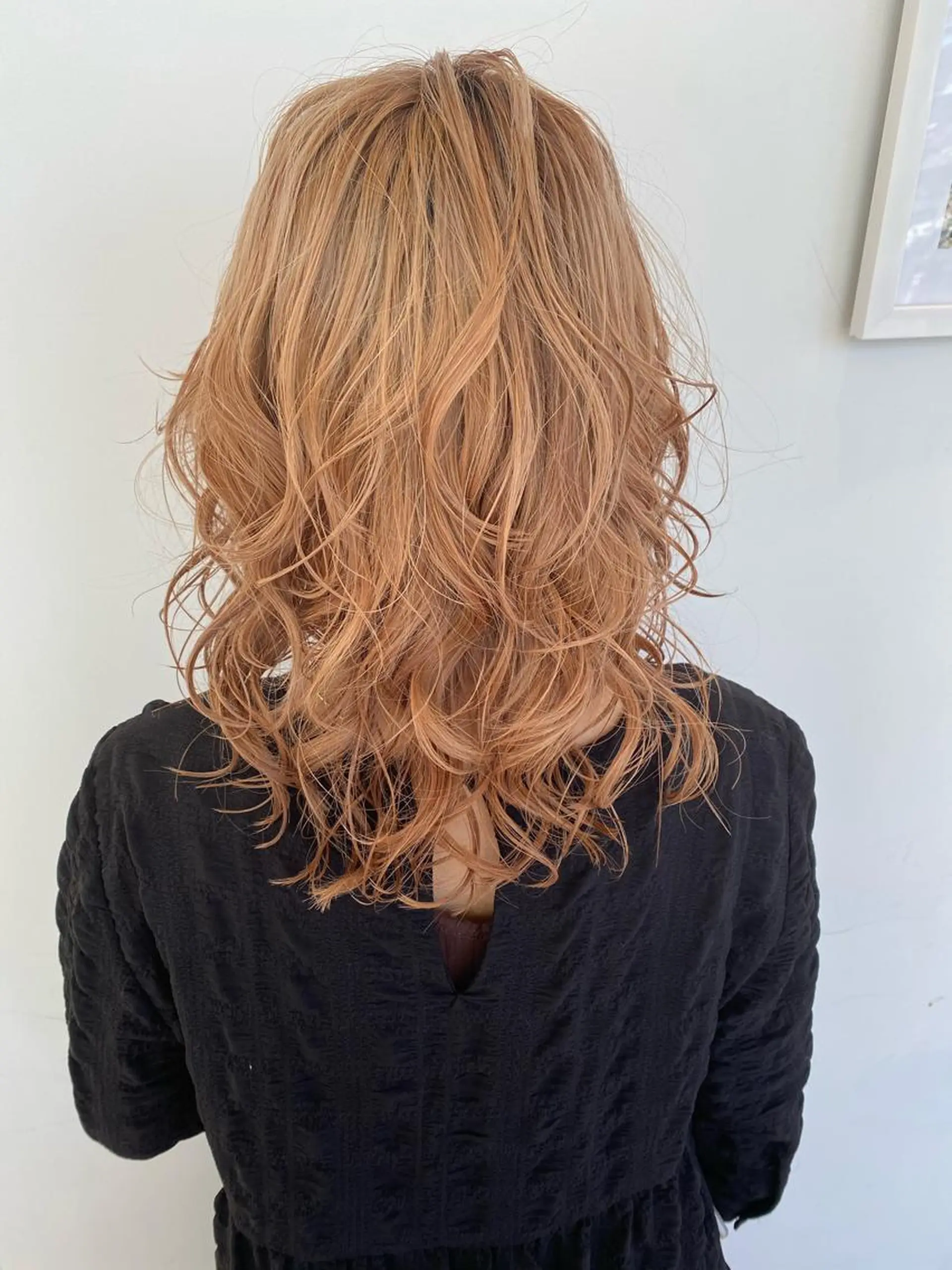 ミディアム レイヤーカット yunica所属・yunica manaeのヘアスタイル