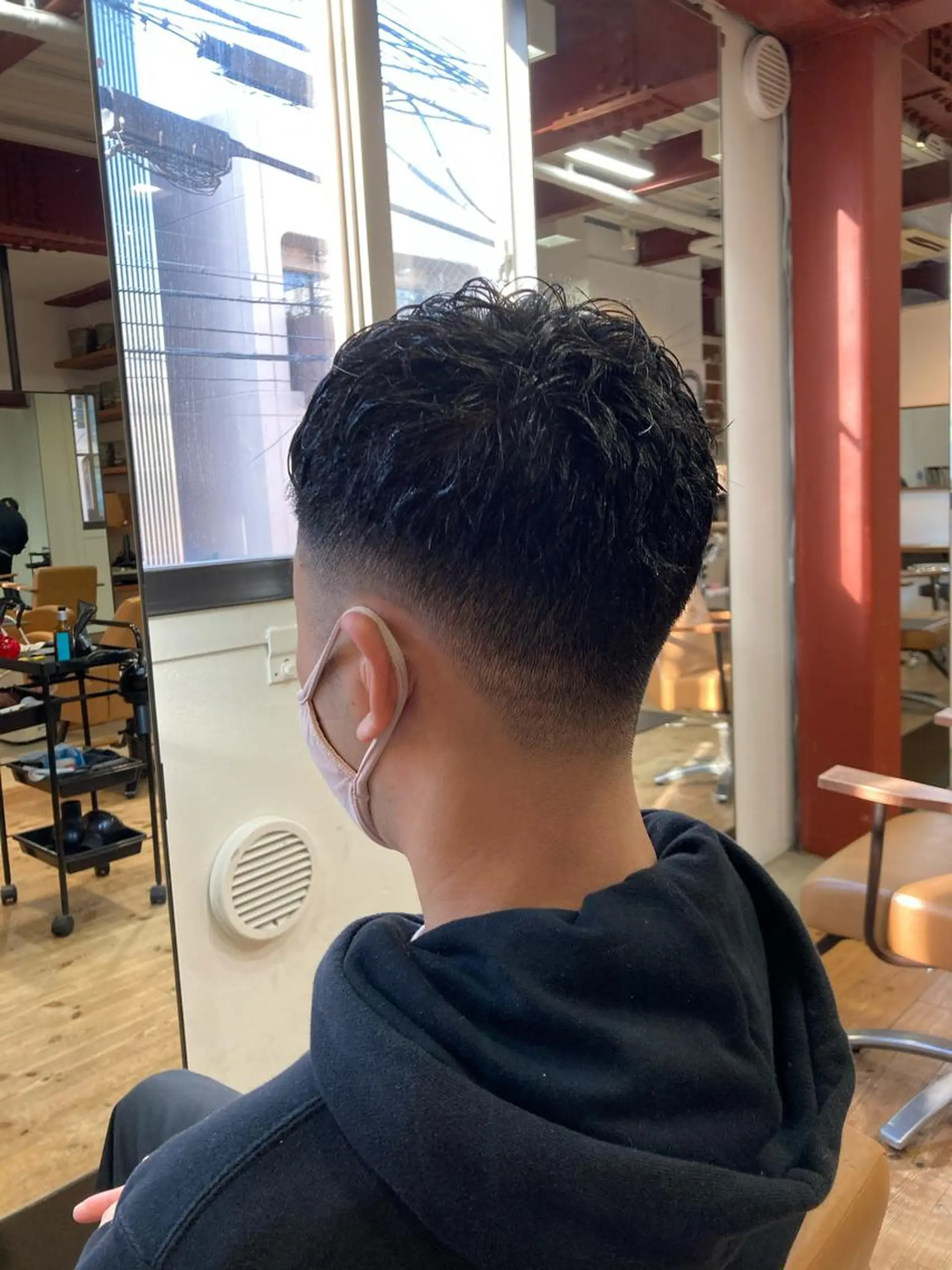 メンズ カット ニュアンスパーマ/ メンズカット田島勇樹のヘアスタイル