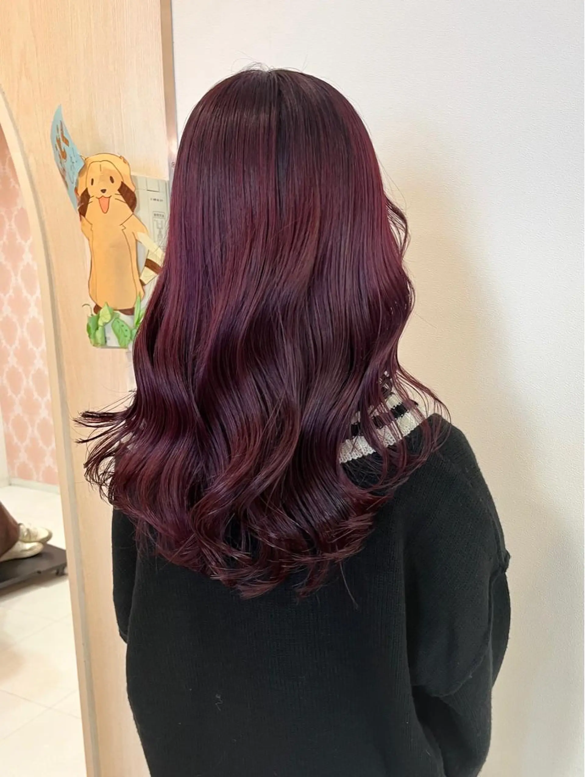 ロング カラー ヘアアレンジ ブリーチなし/ レイヤー🌿runaのヘアスタイル