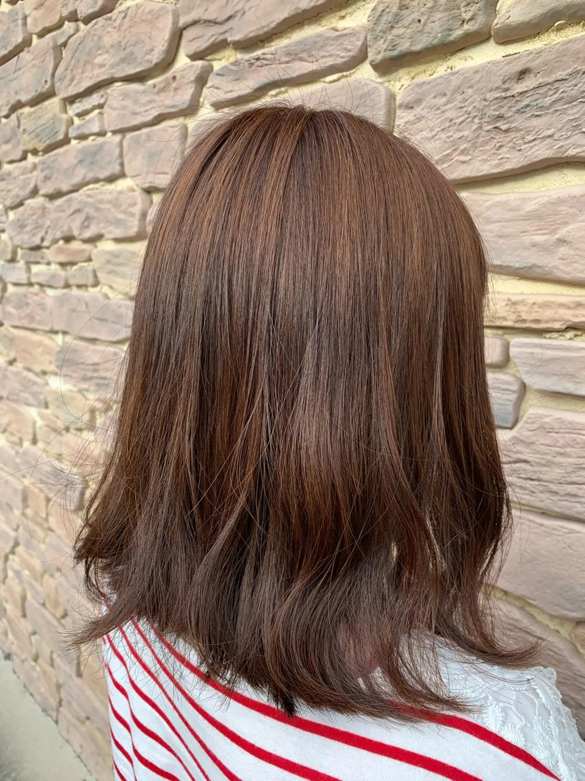 カラー 加藤 菜々香のヘアスタイル