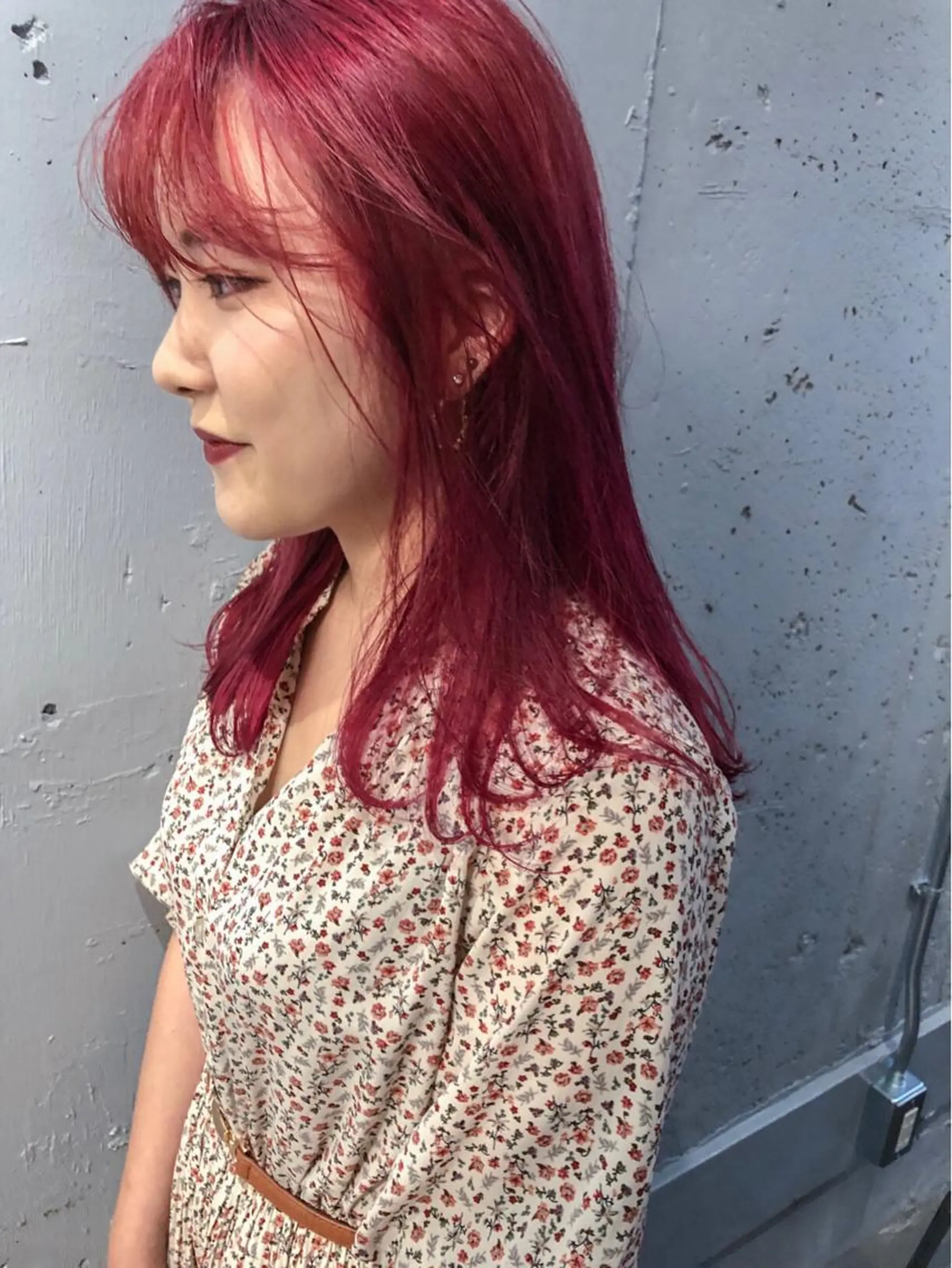 ロング ヘアカラー nessヤマサキ リュウタのヘアスタイル