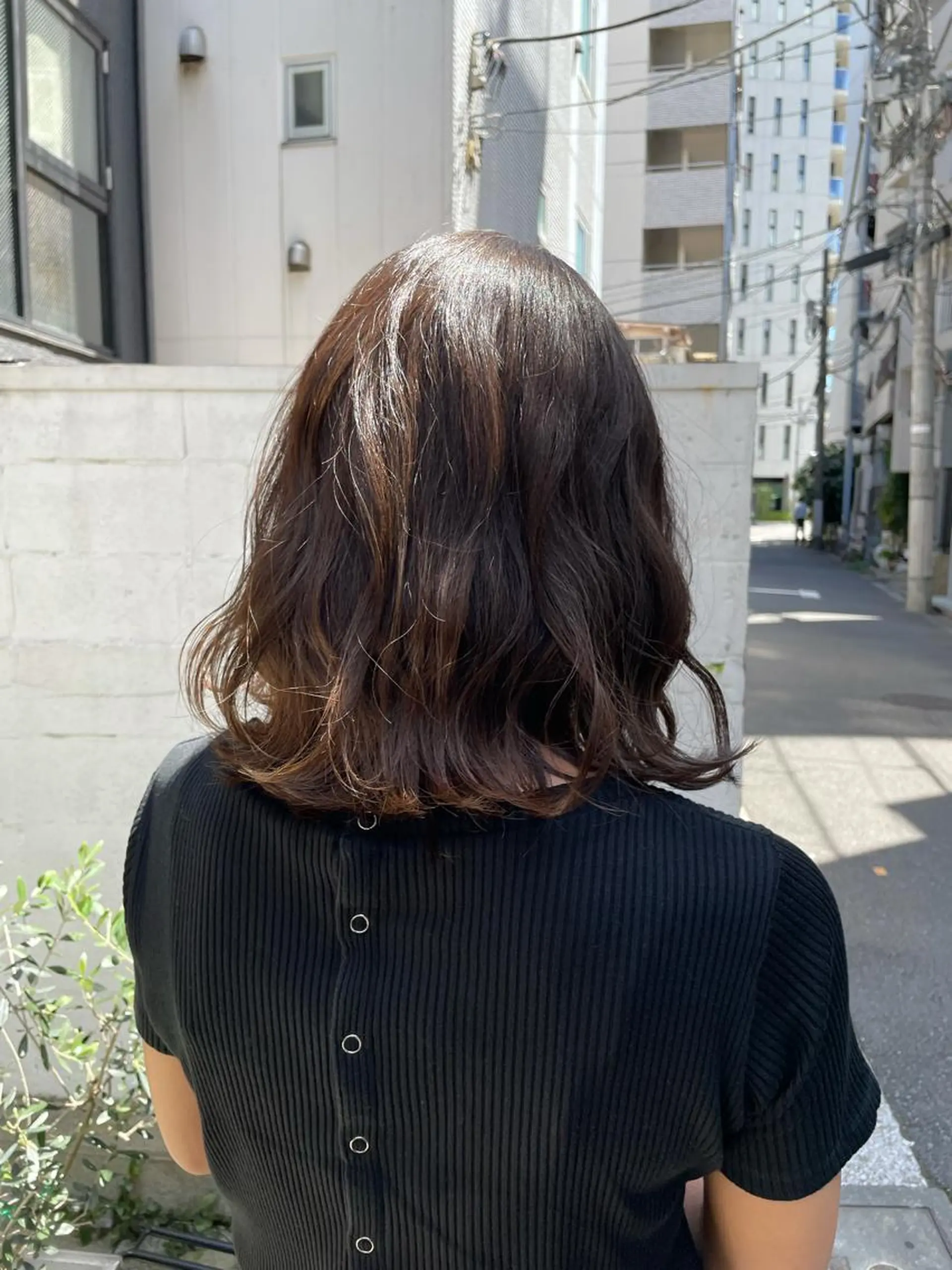 ミディアム カラー ツヤ美髪💐 髪質改善/高山愛来のヘアスタイル