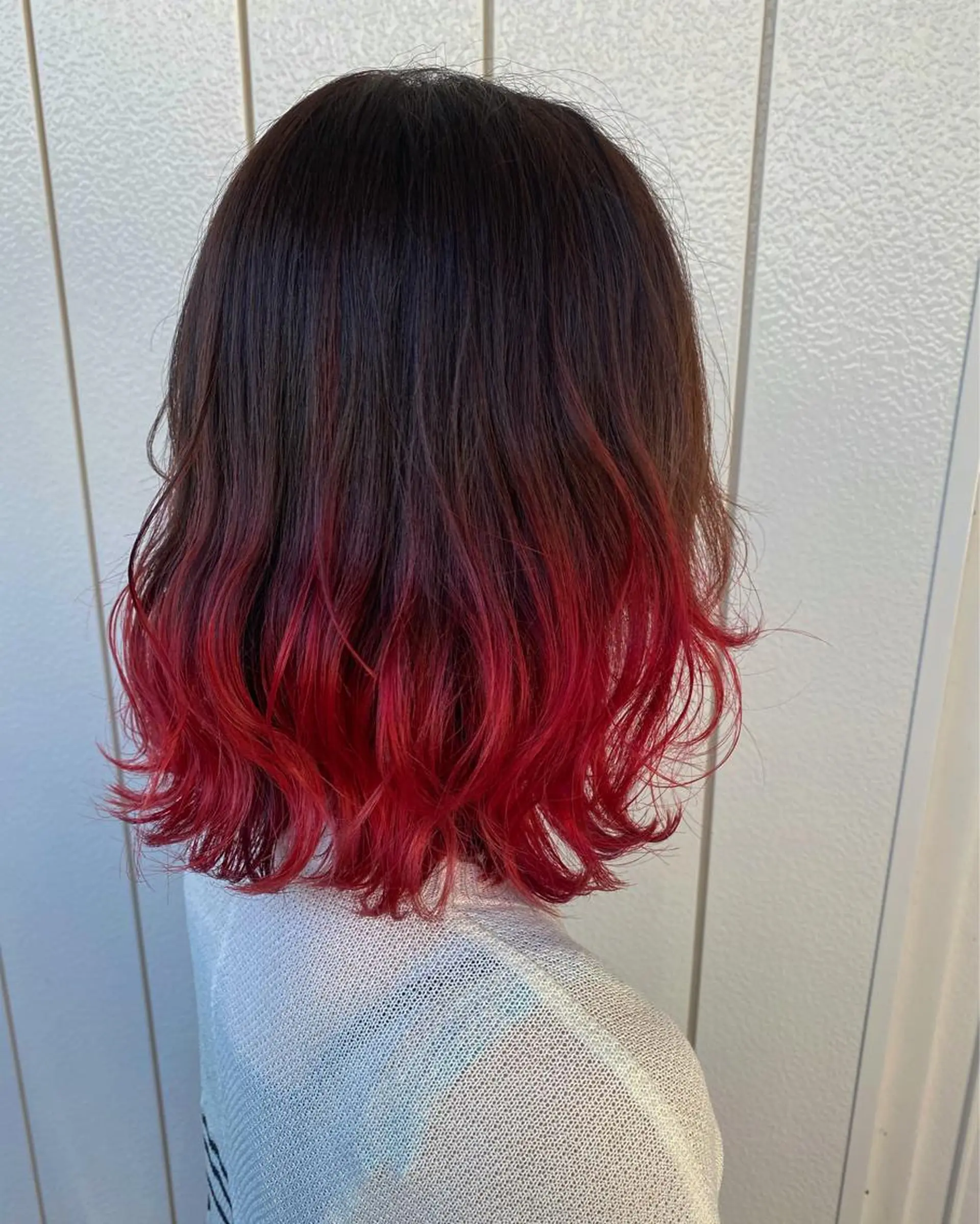 ミディアム カラー Stir Maison 大宮所属・ryuma/ボブ /透明感カラーのヘアスタイル