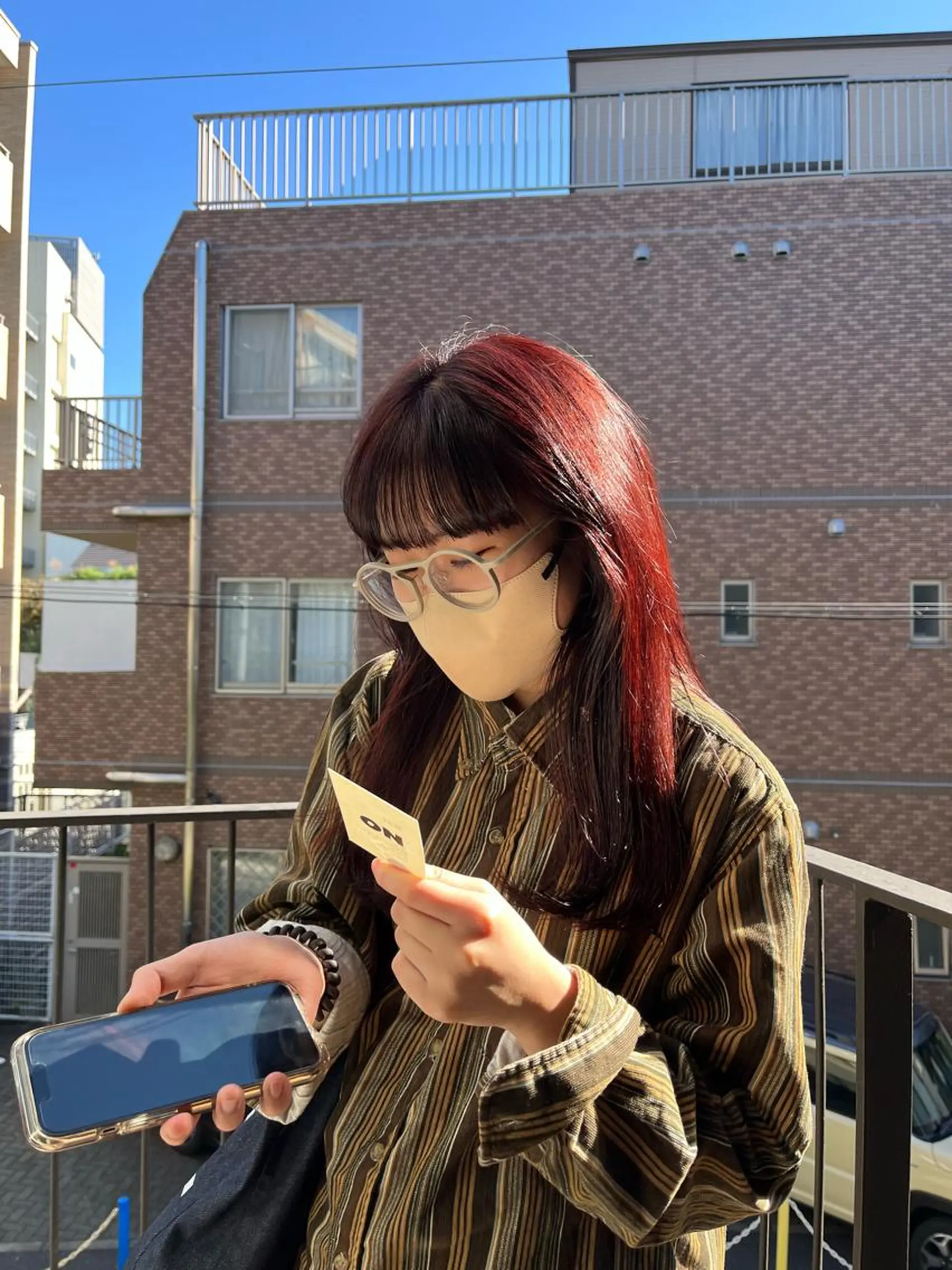 ロング カラー 暖色/パーマ 🌼クニトウメイのヘアスタイル