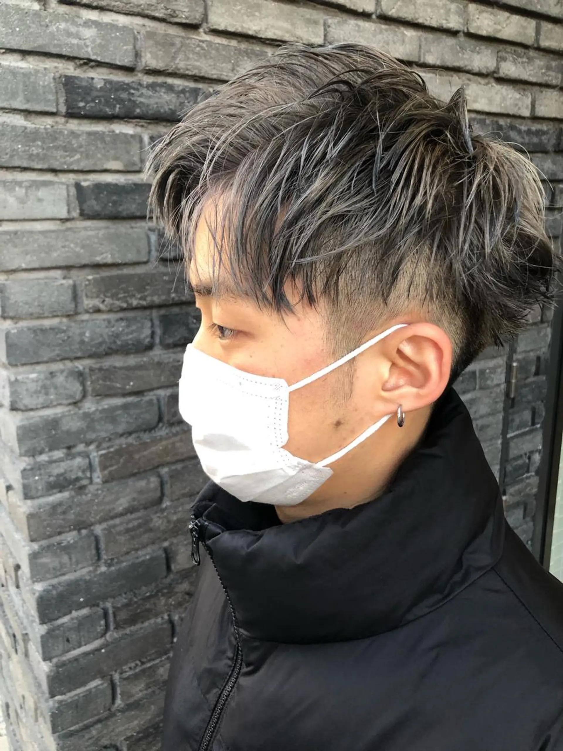 カラー メンズ デザインカラー 佐伯 凌太郎のヘアスタイル