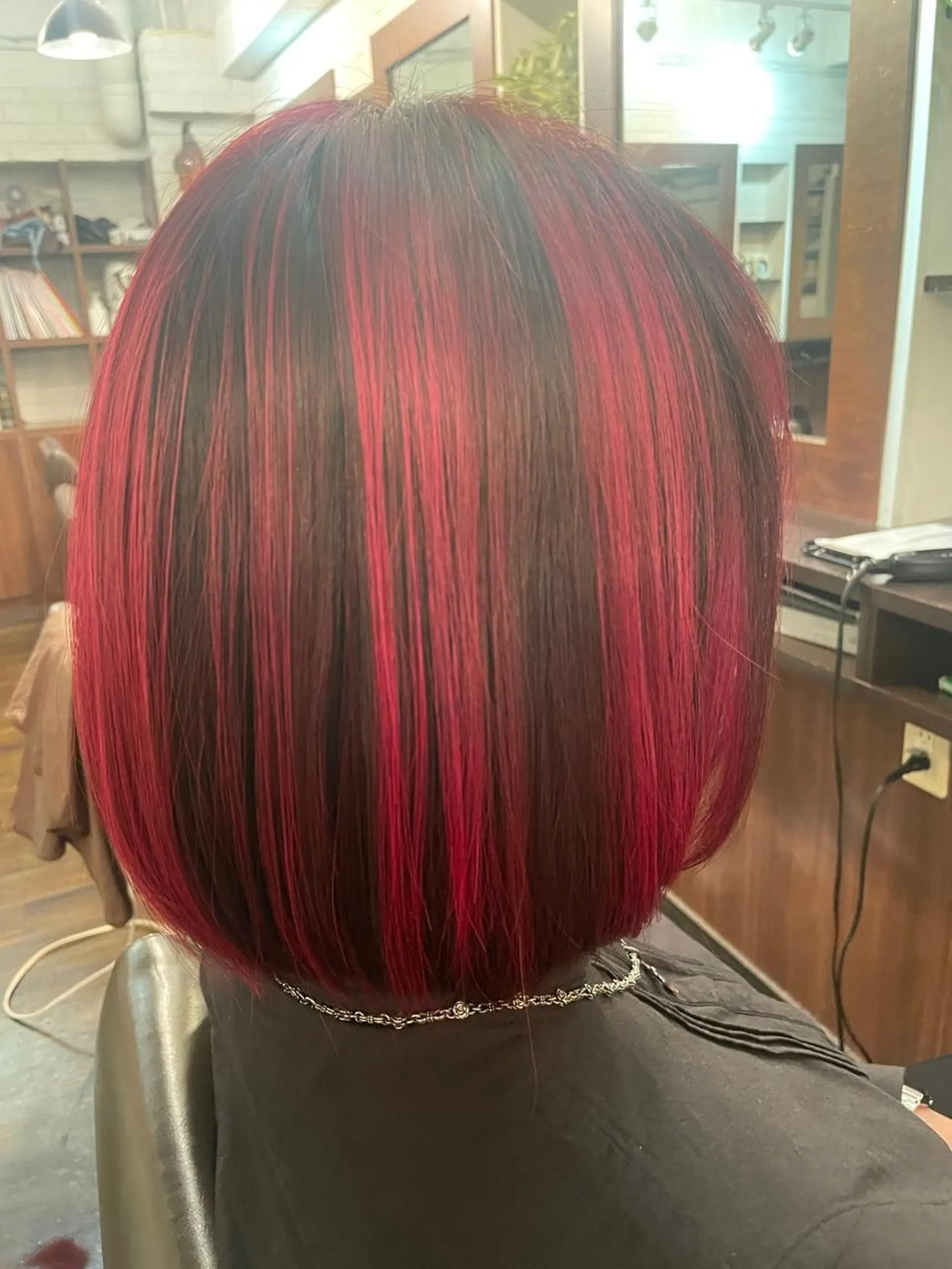 カラー ハイライトカラー 畠山 真由佳のヘアスタイル