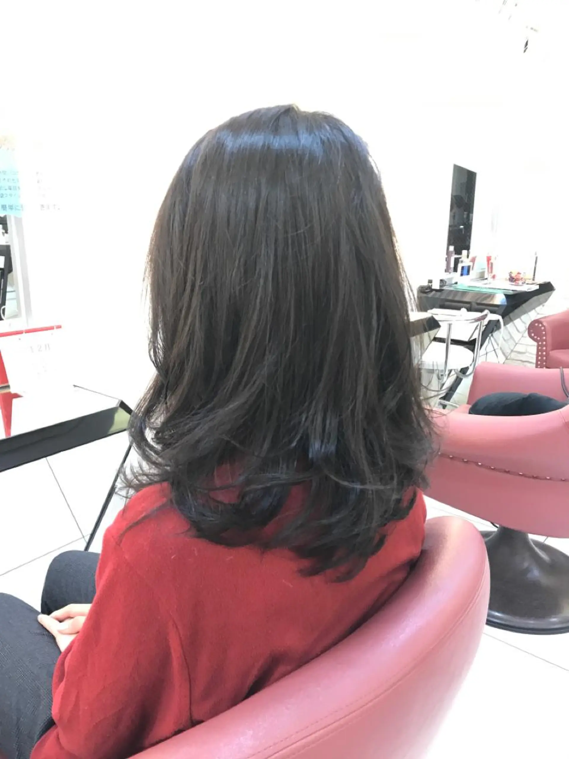 ミディアム カラー 【髪質改善×カラー】 QUALIS沓掛貴浩のヘアスタイル