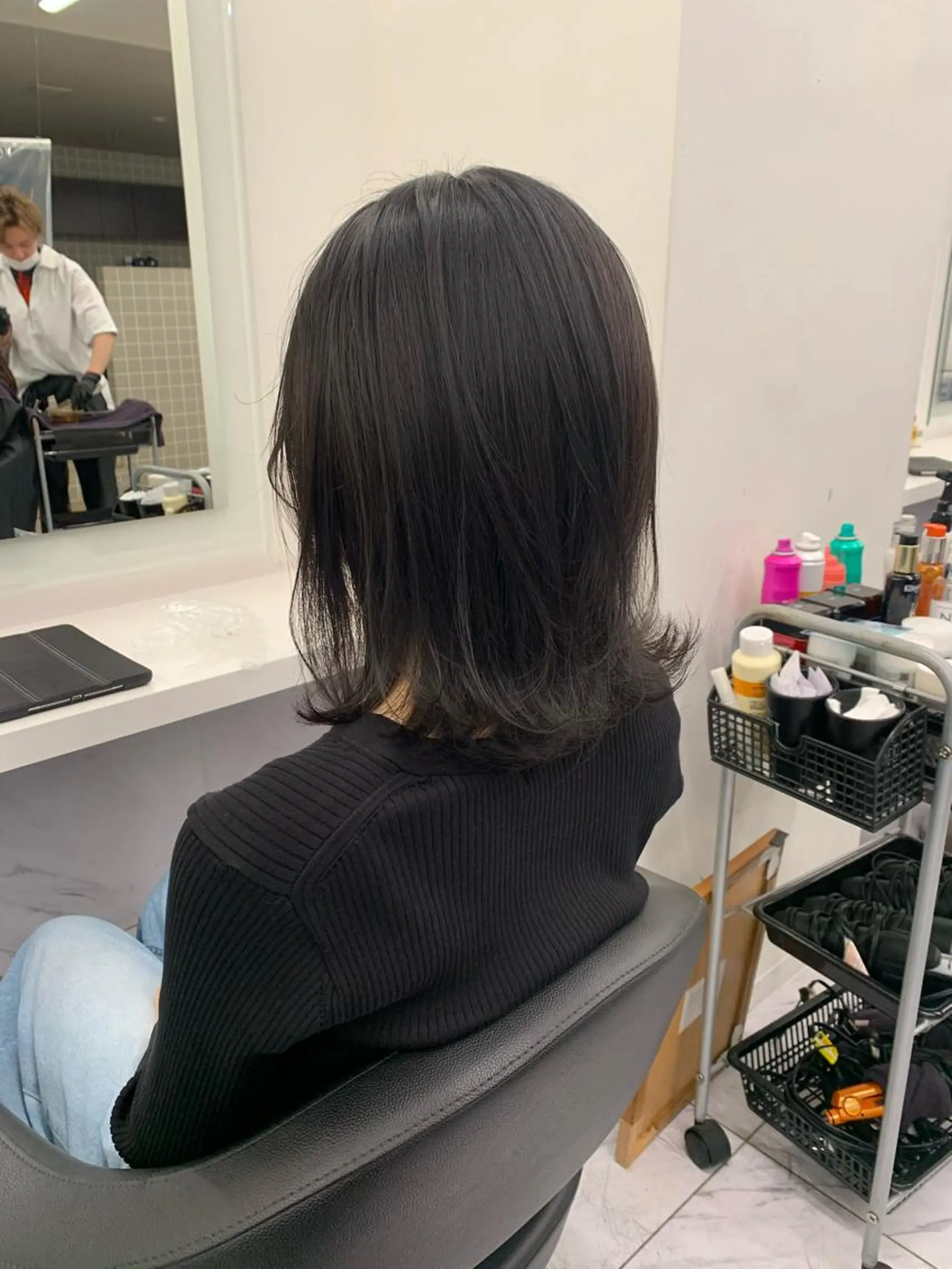 ミディアム 【美容室が苦手な方 専問美容室】MIHOのヘアスタイル