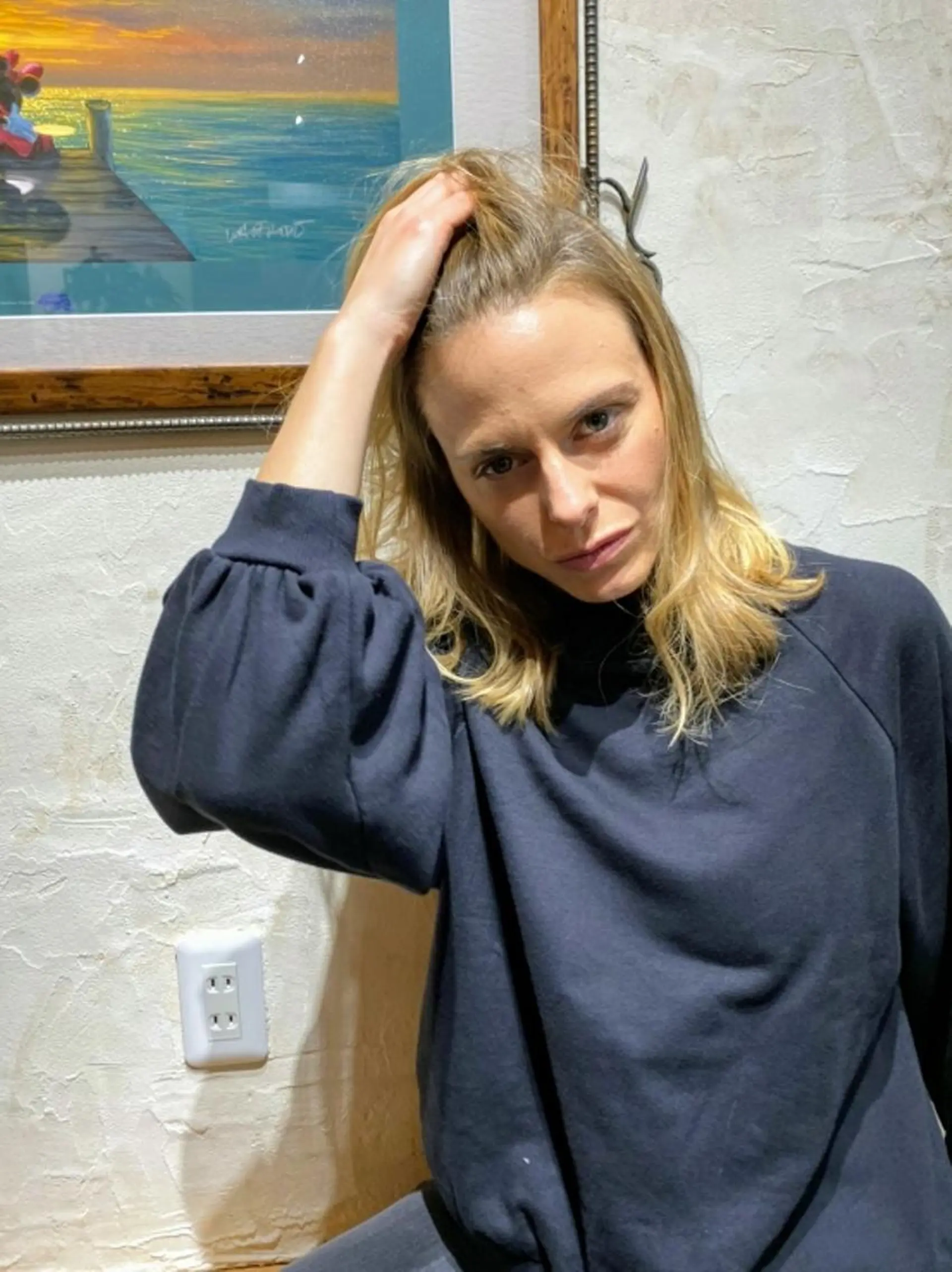 セミロング カット ヘアカラー パーマ トリートメント マンツーマン1日2名 様限定Lily高橋✂のヘアスタイル