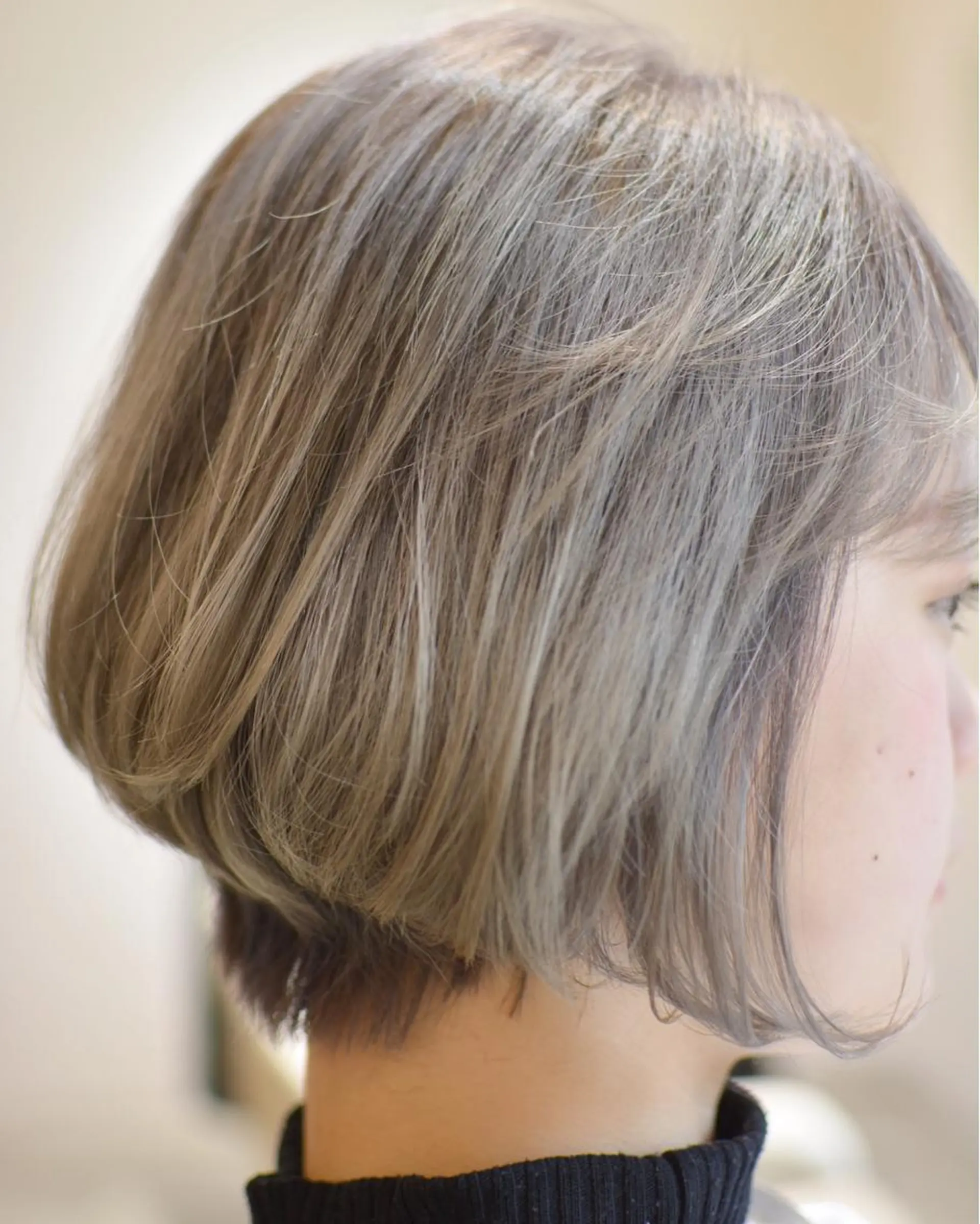 ショート パープルカラー カット ヘアカラー トリートメント 木村 創造🌟 デザインカラーお任せのヘアスタイル