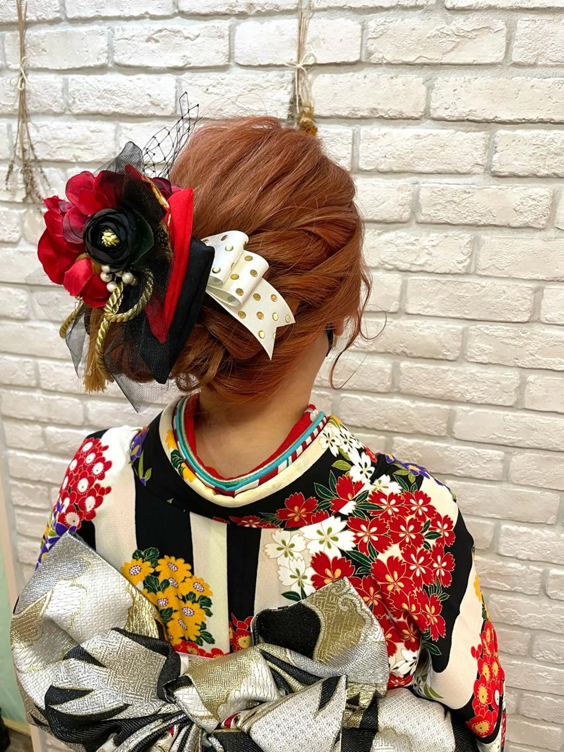 ロング ヘアアレンジ 成人式 ロング 髪質改善🌱 高橋みなみのヘアスタイル