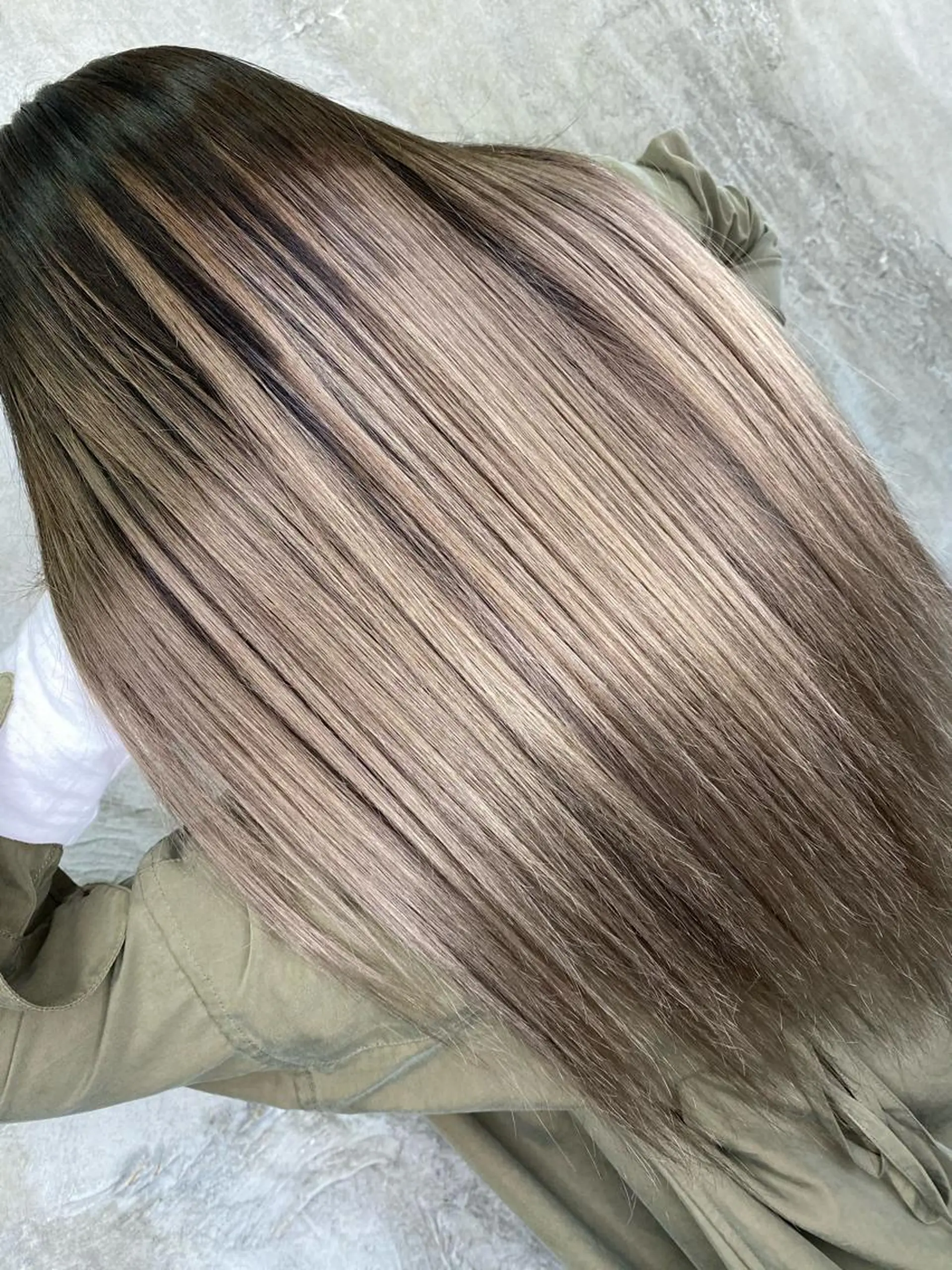 ロング カラー ヘアカラー トリートメント MERRY所属・寺門 拓馬のヘアスタイル