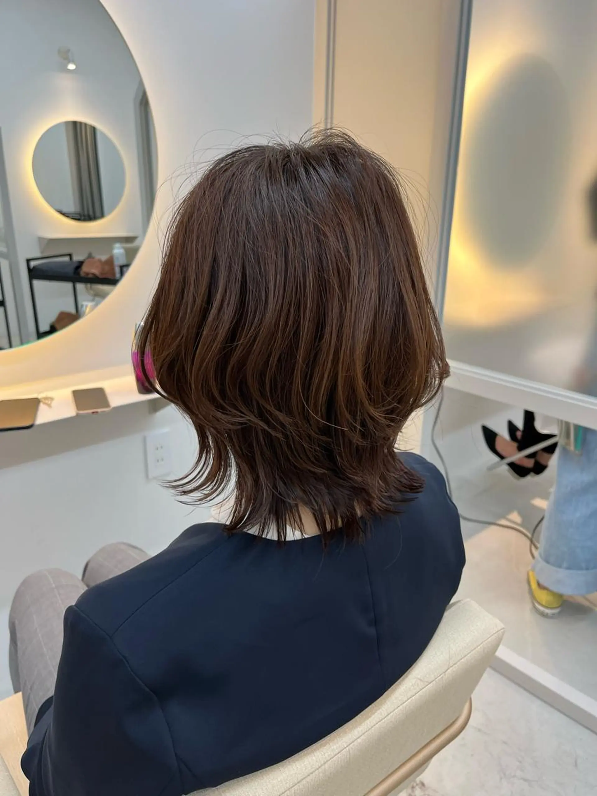 ミディアム 透明感カラー/艶髪/ 高城潤也のヘアスタイル