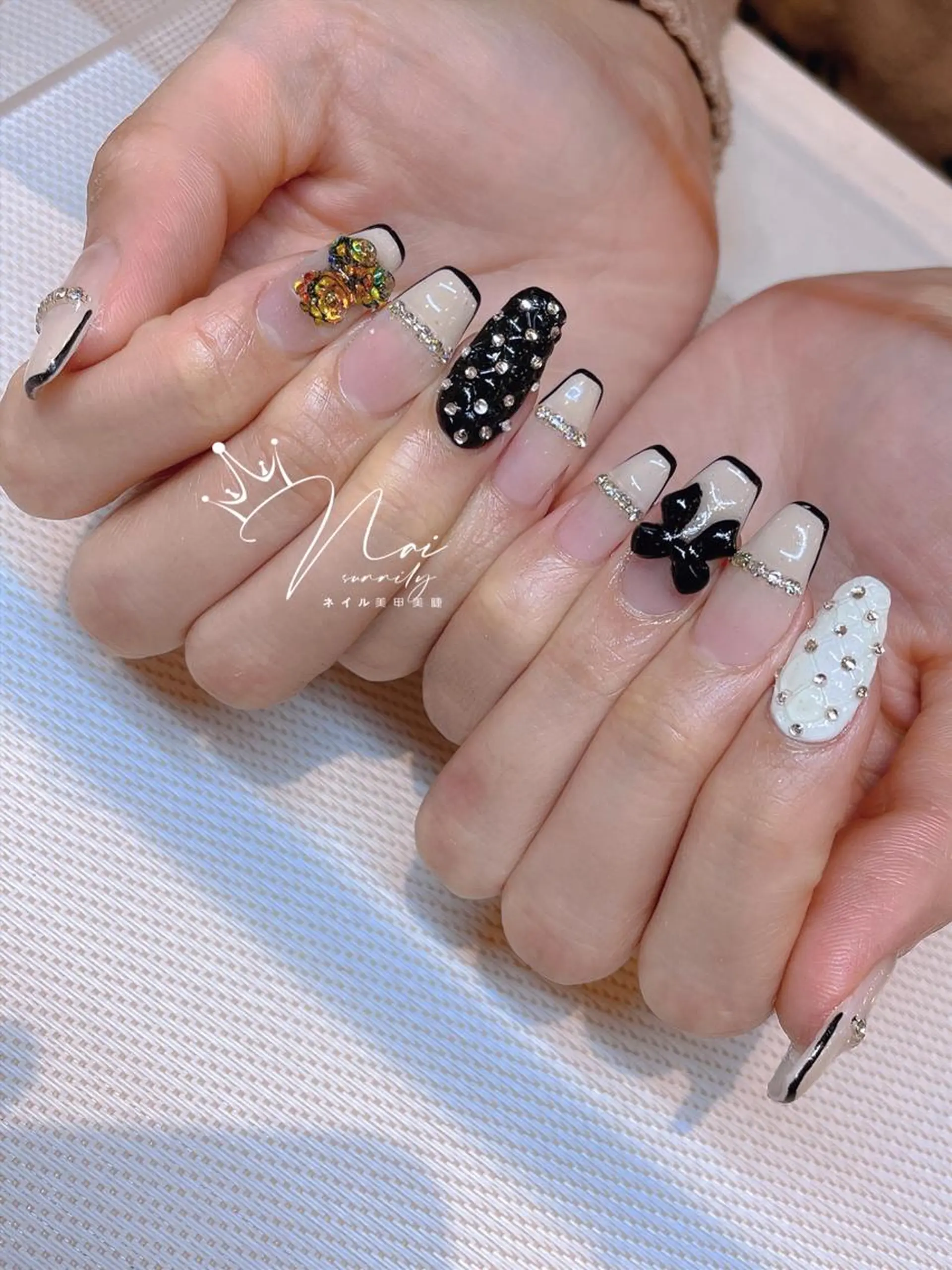 ネイル 長さだし専門店 M2　rikaのネイルデザイン