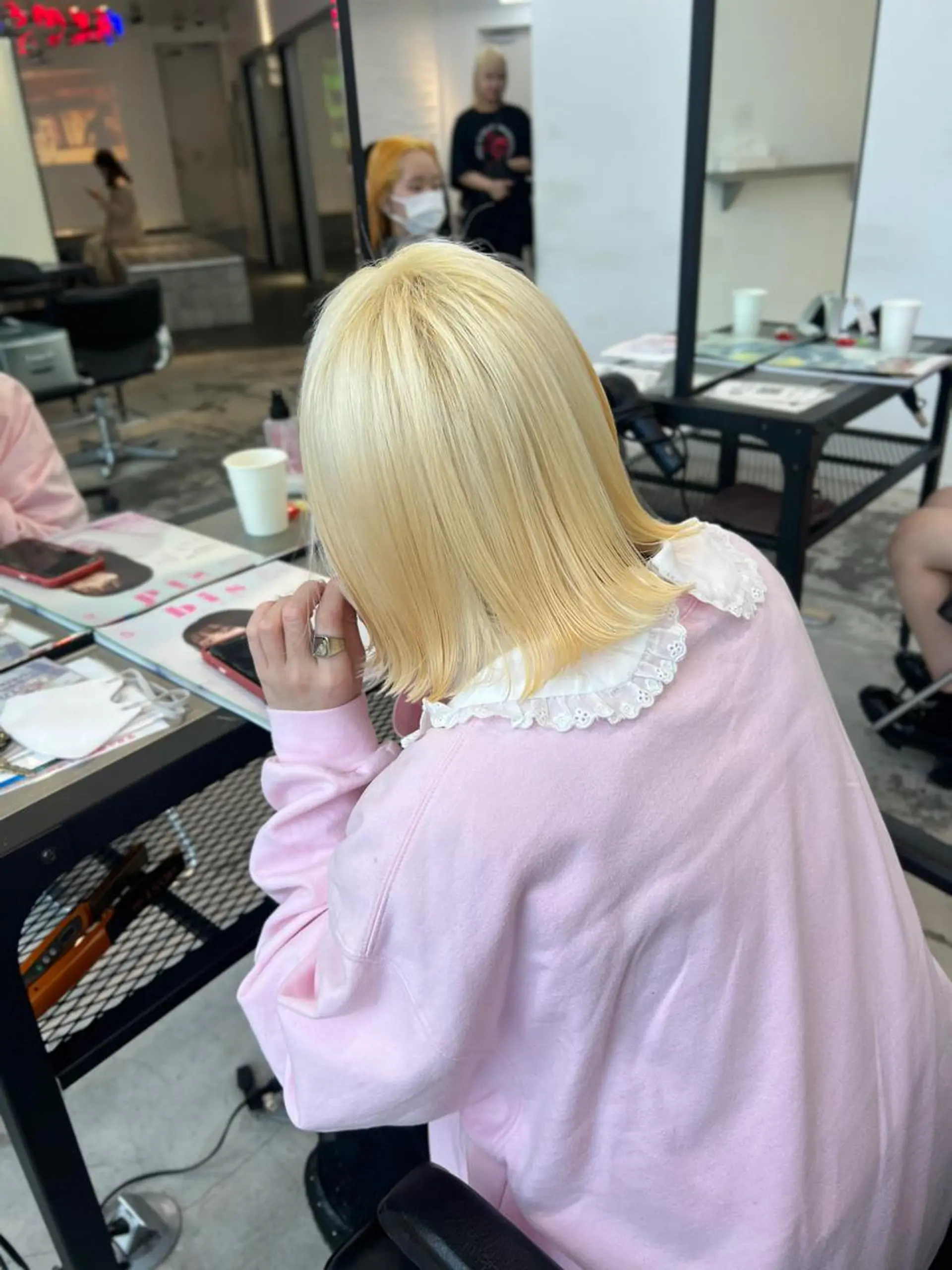 ショート カラー ヘアカラー Je suis heureuse Miel所属・🐩艶カラー/ chisato🌙のヘアスタイル