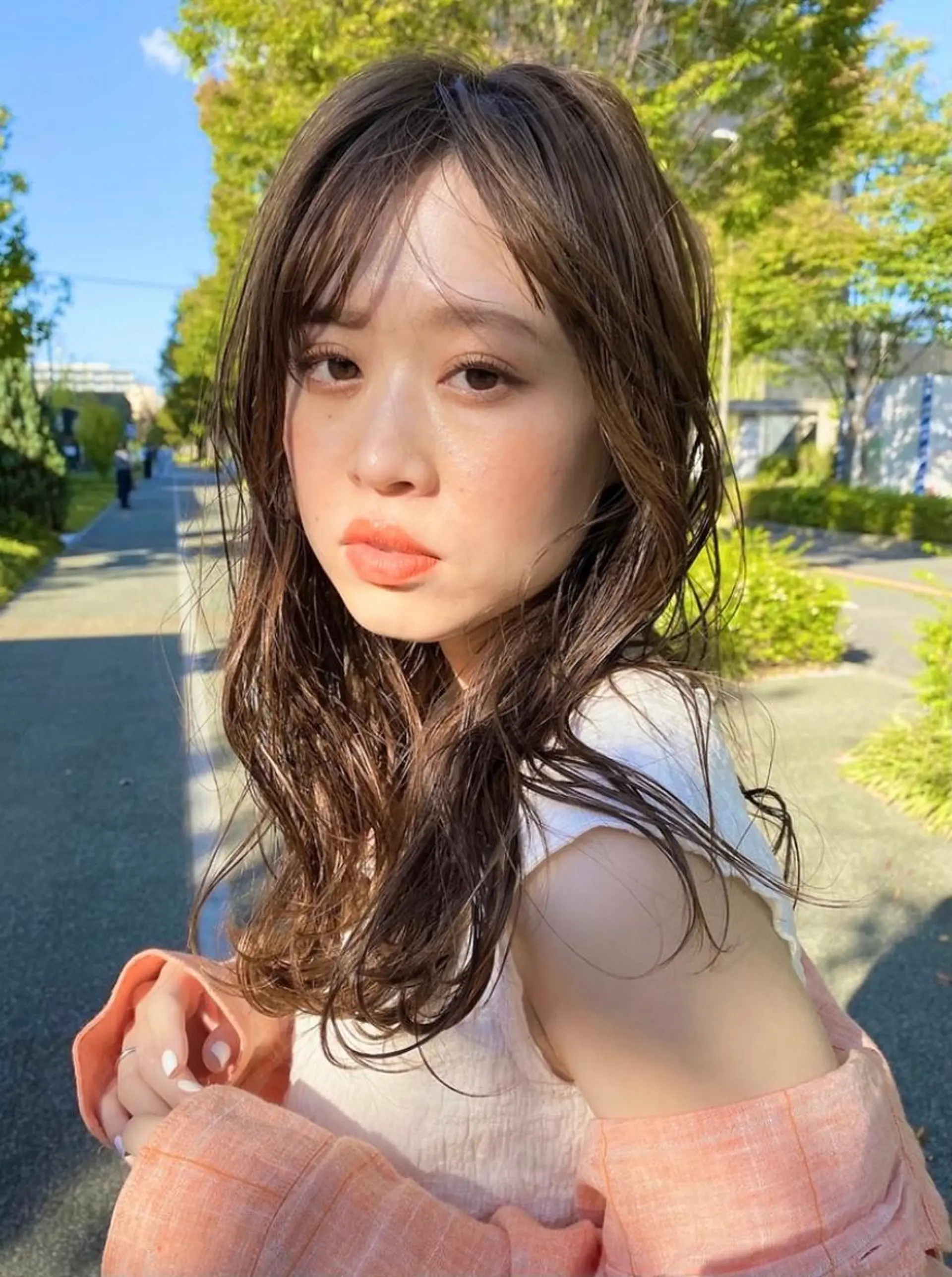 ロング カラー カット ヘアカラー momoka /ショート/ボブのヘアスタイル