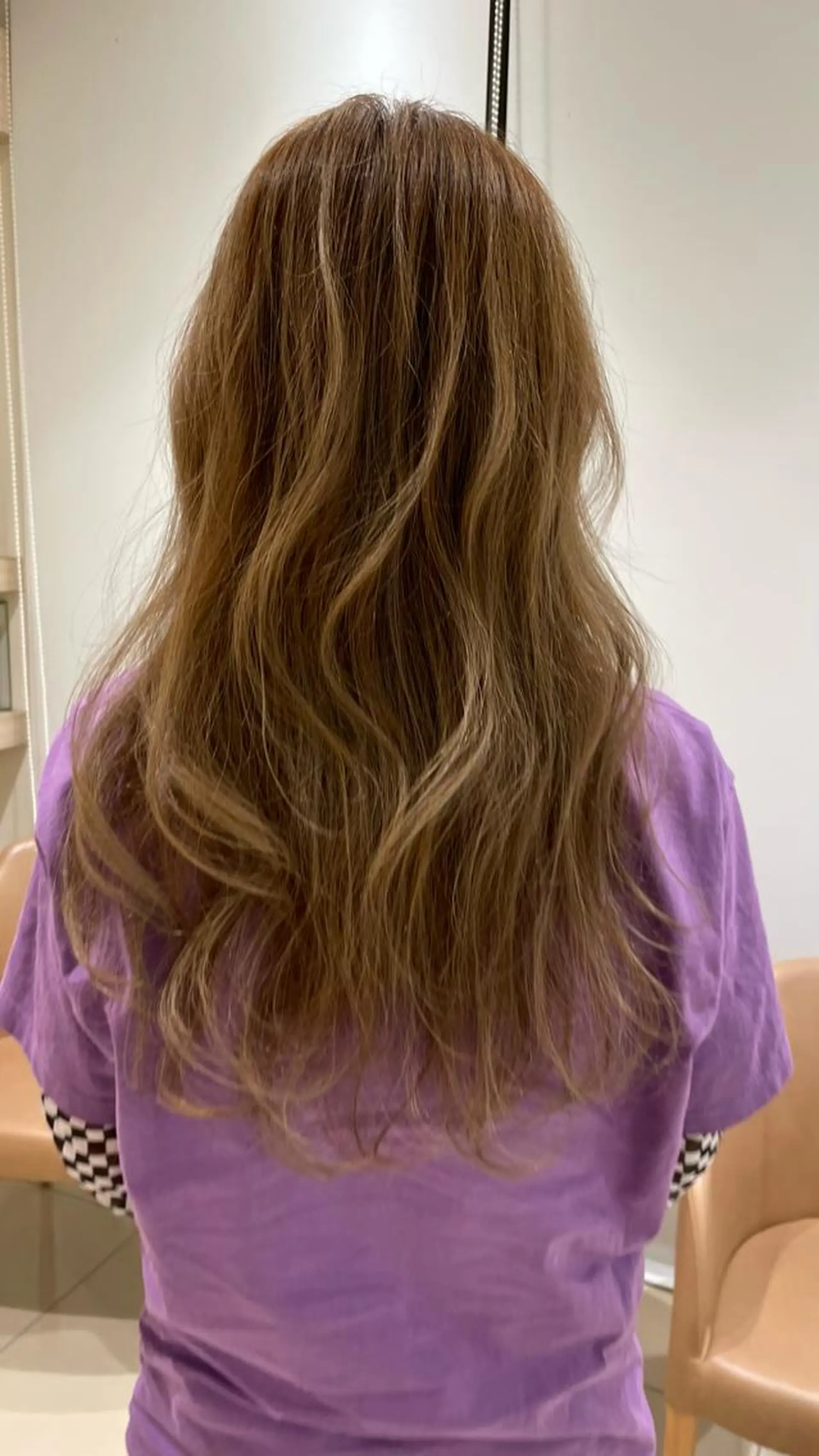 ロング 髪質改善縮毛矯正 堀田陸斗のヘアスタイル