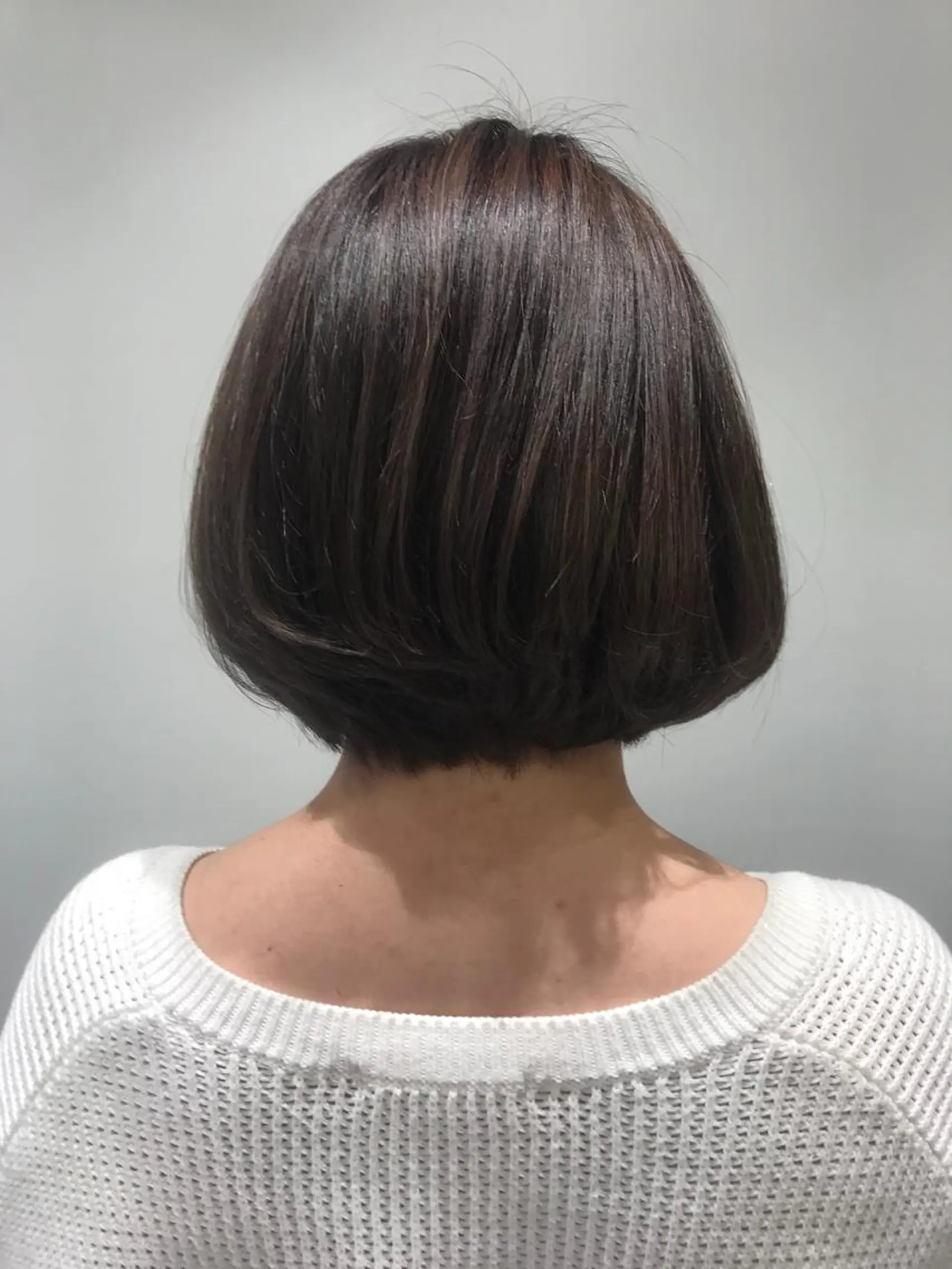 セミロング カラー 縮毛矯正/髪質改善 /韓国風　山川春輝のヘアスタイル