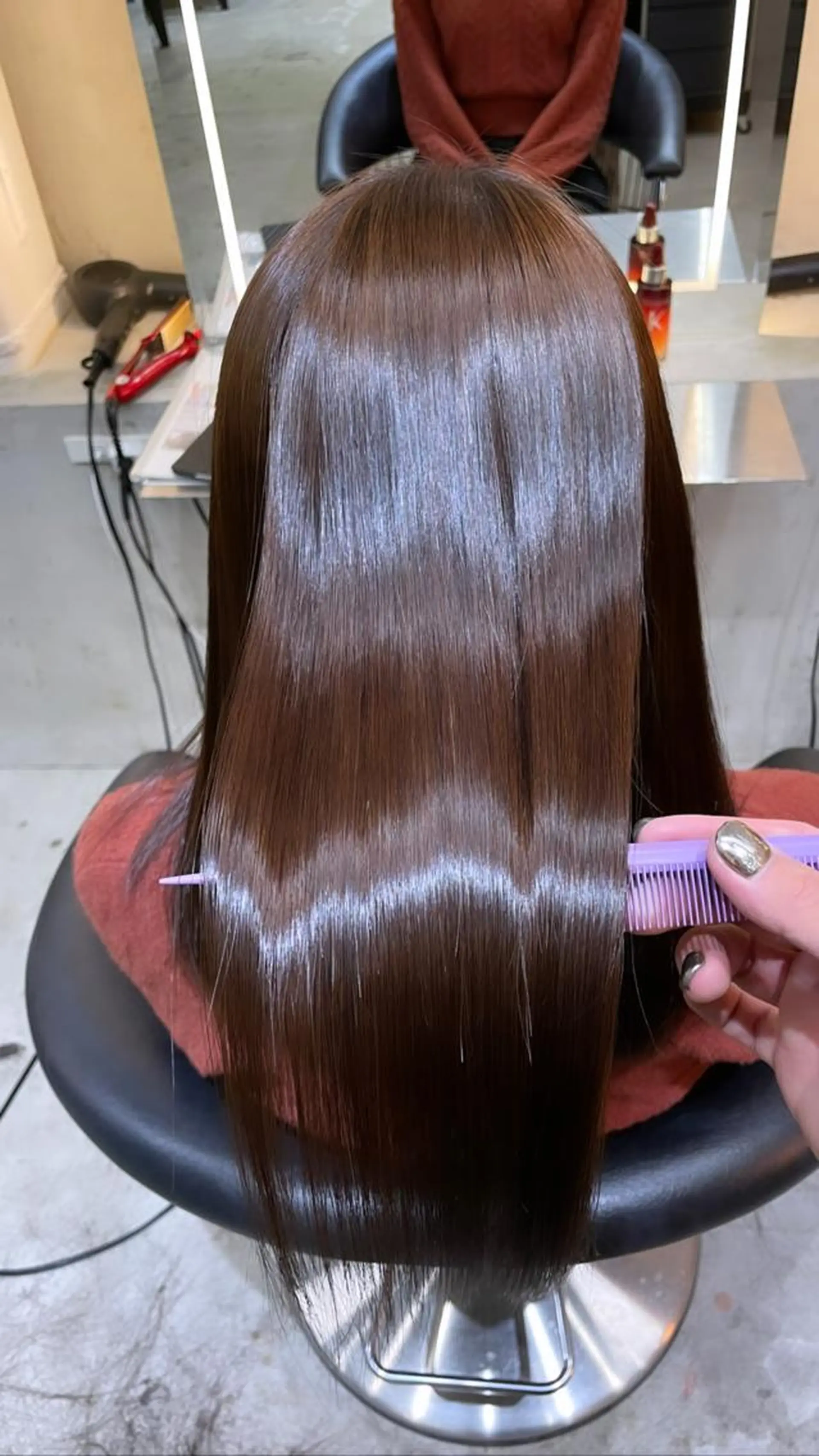 セミロング 髪質改善 トリートメント カット ヘアカラー 縮毛矯正 トリートメント 髪質改善サロンR’eel銀座所属・🌹圧倒的な縮毛矯正 🌹篠崎祥吾のヘアスタイル